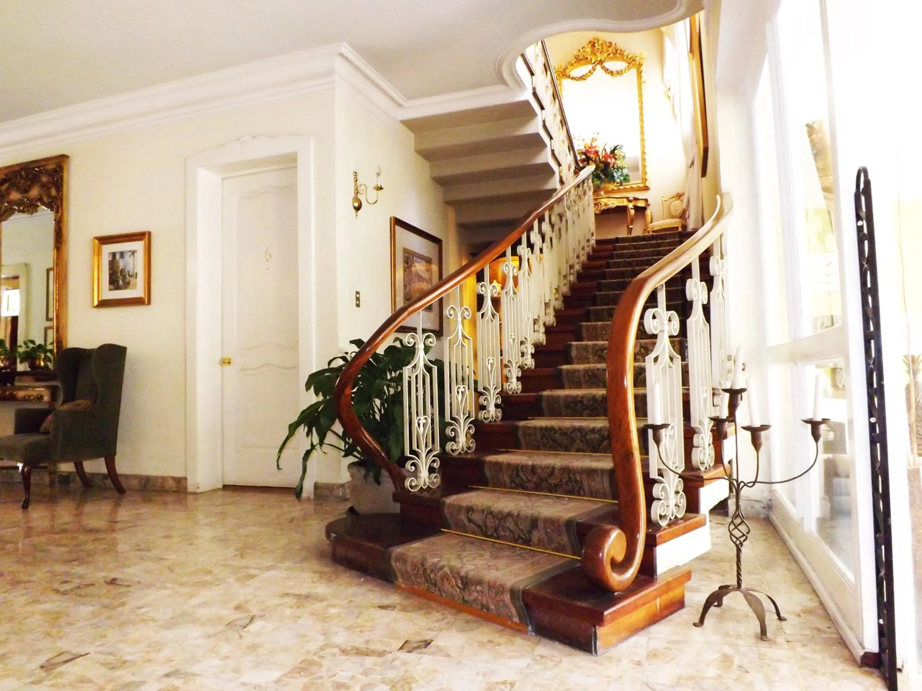 Lobby or reception in Hotel San Carlos