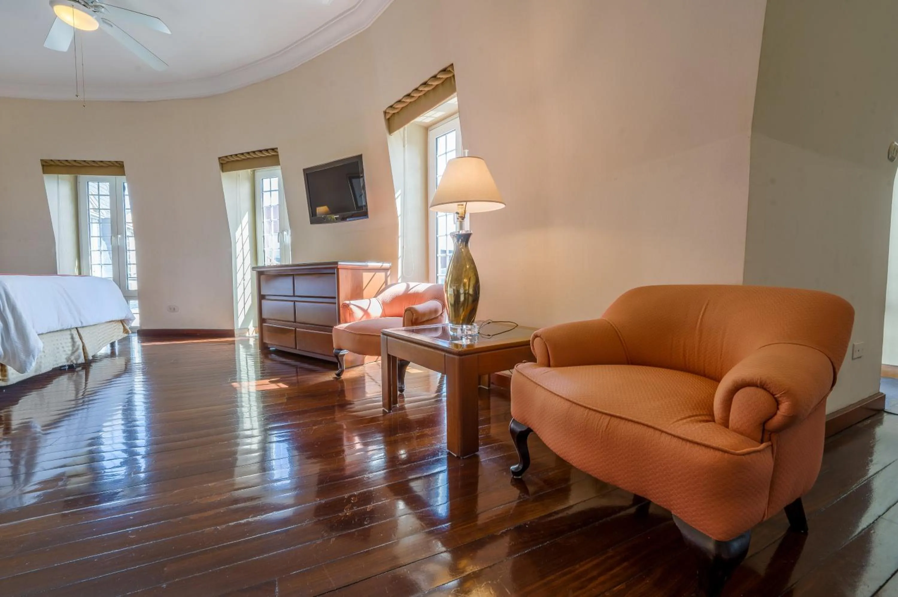 Living room in Hotel San Carlos