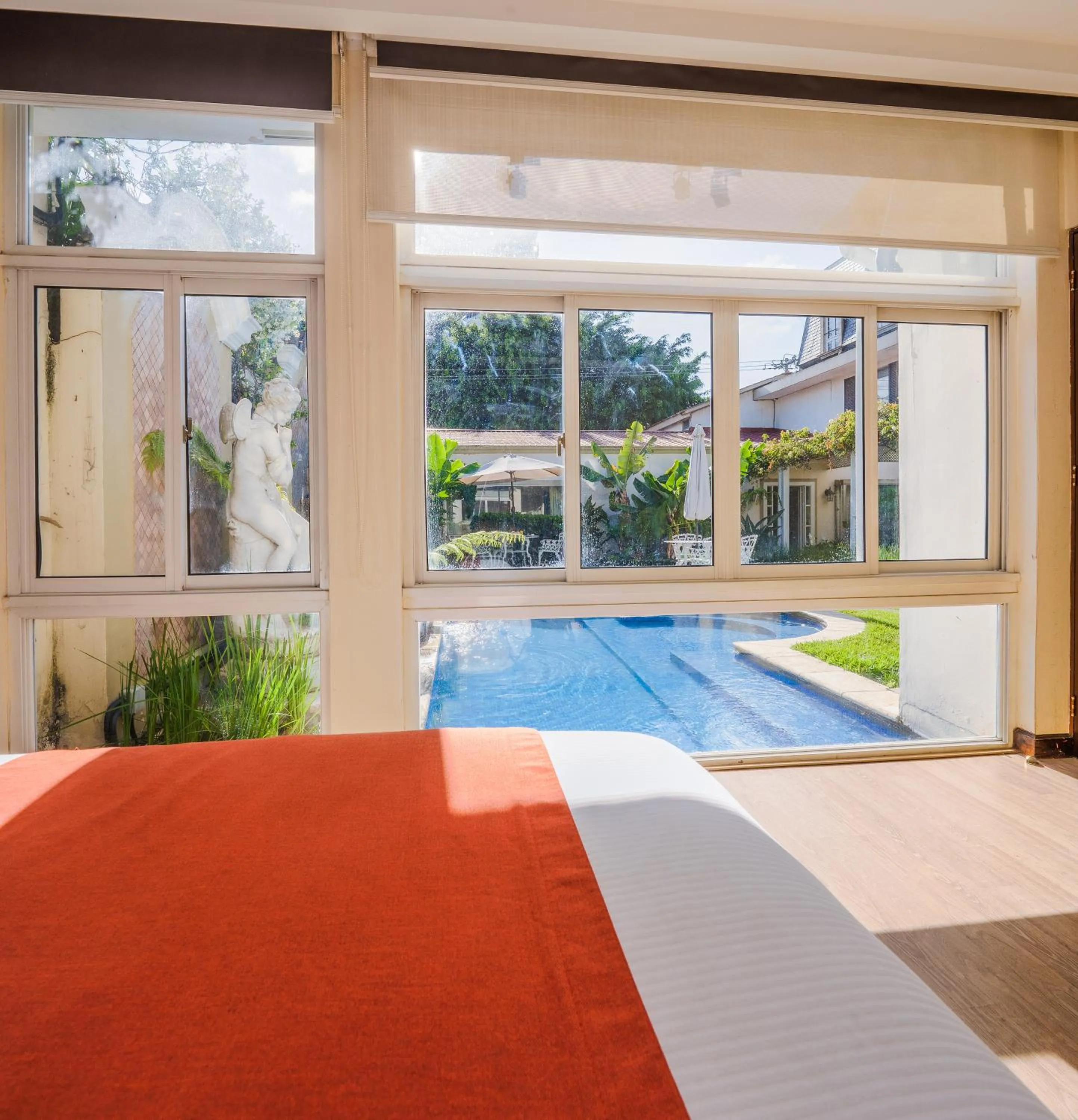 Bed in Hotel San Carlos