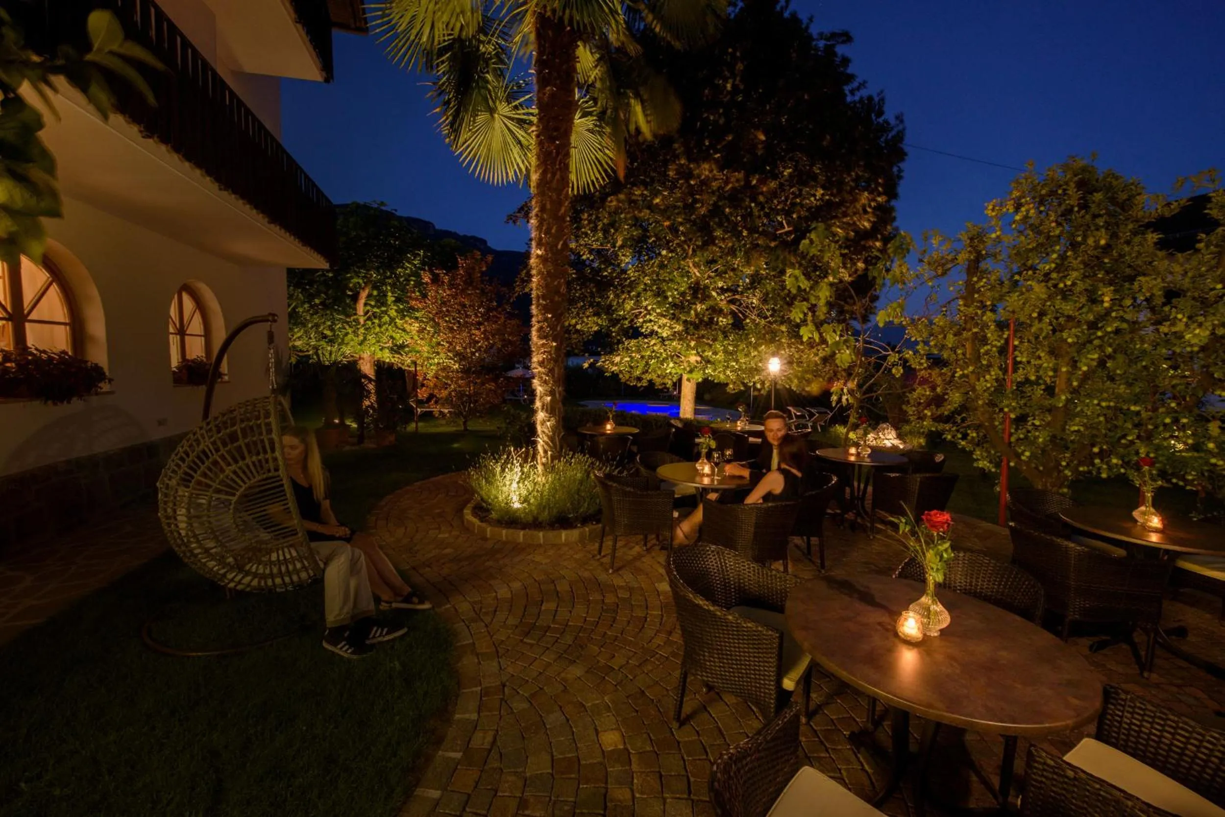 Garden in Pension Sandhofer