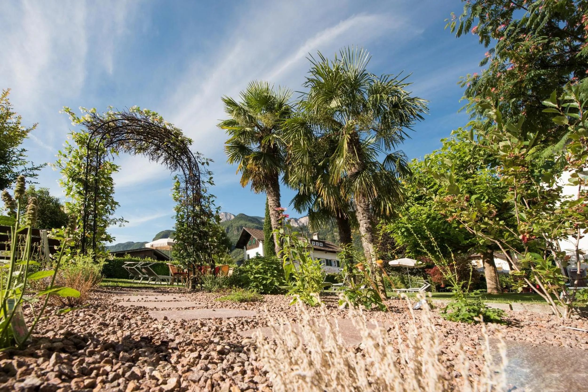 Garden in Pension Sandhofer