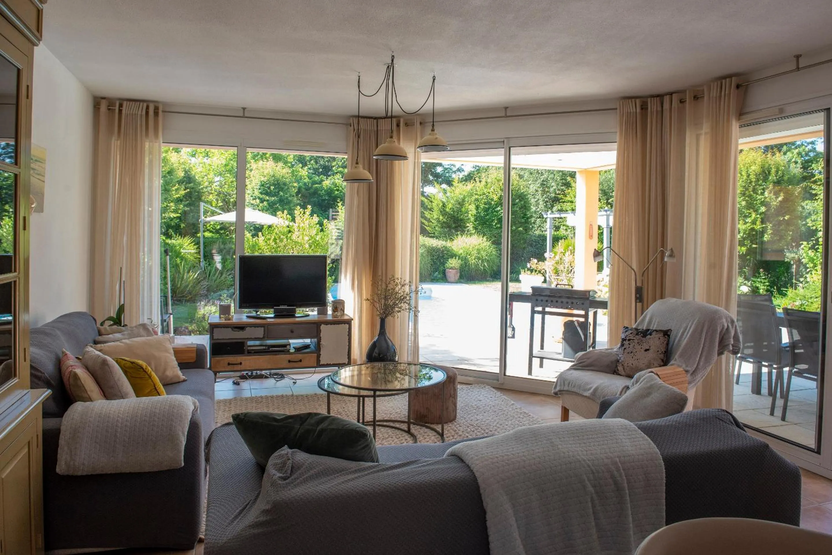 Living room in Oasis Les Jardins des Sables d'Olonne