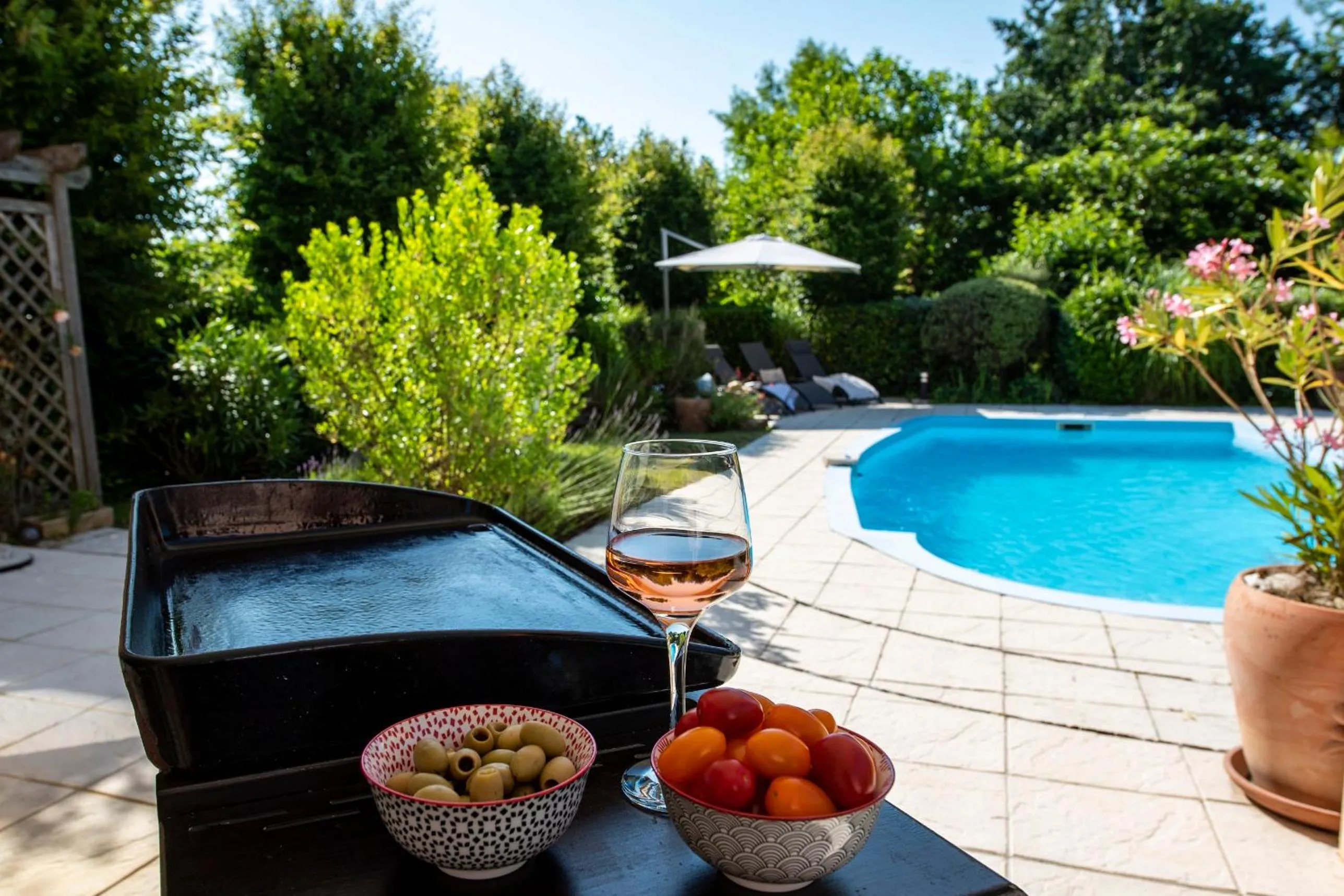 BBQ facilities in Oasis Les Jardins des Sables d'Olonne
