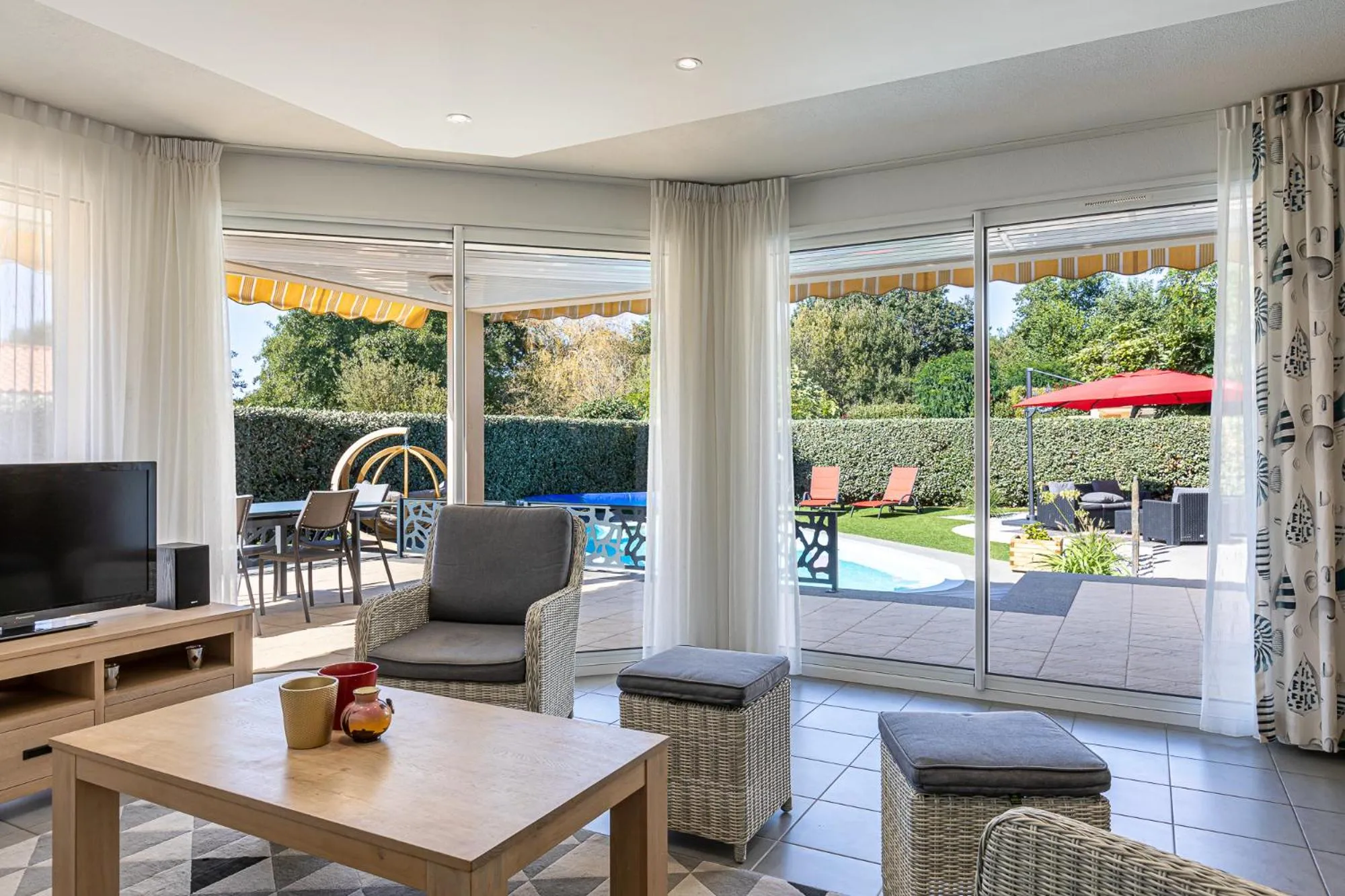 Garden view in Oasis Les Jardins des Sables d'Olonne