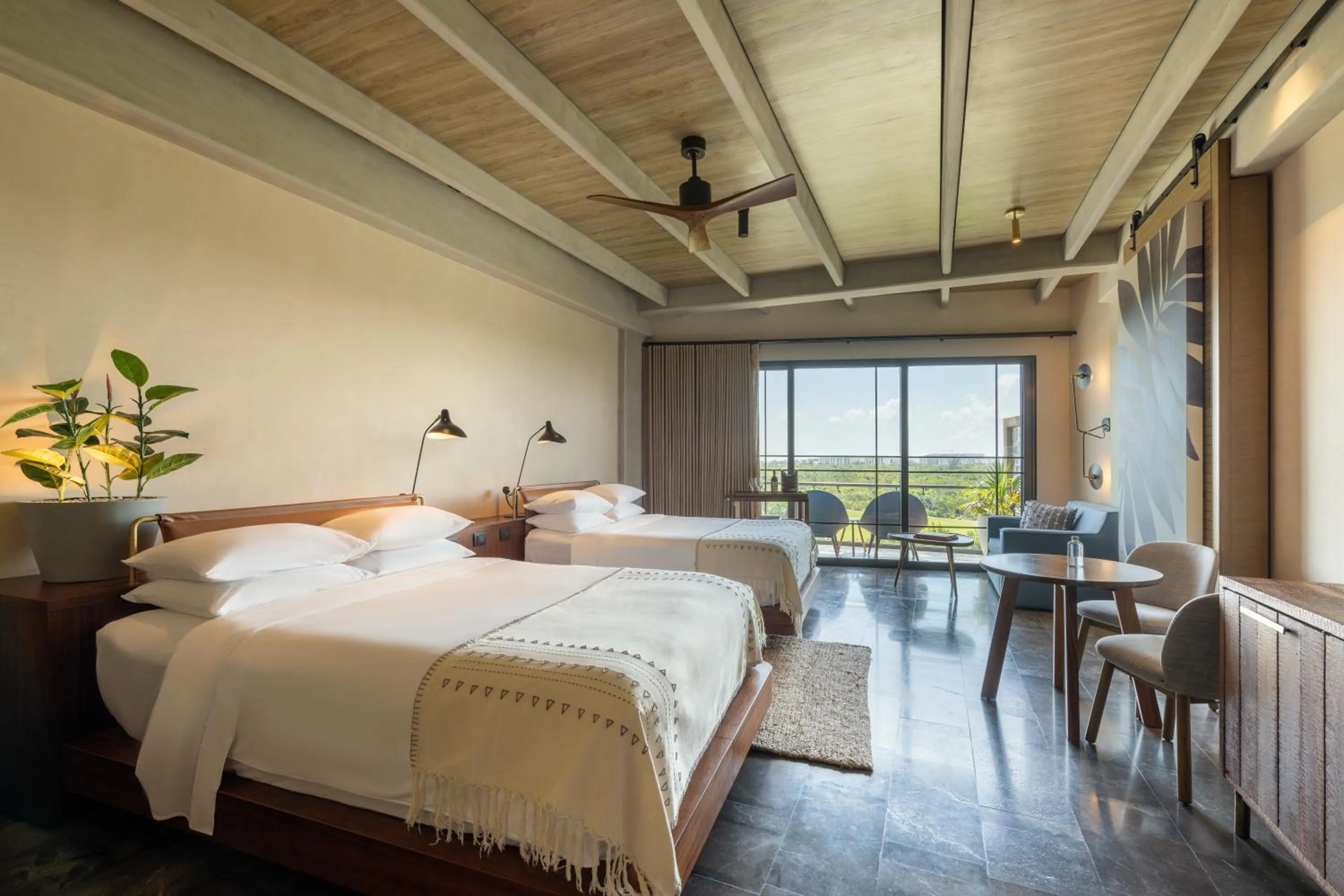 Bed in Atelier Playa Mujeres- Adults Only - All Inclusive Resort