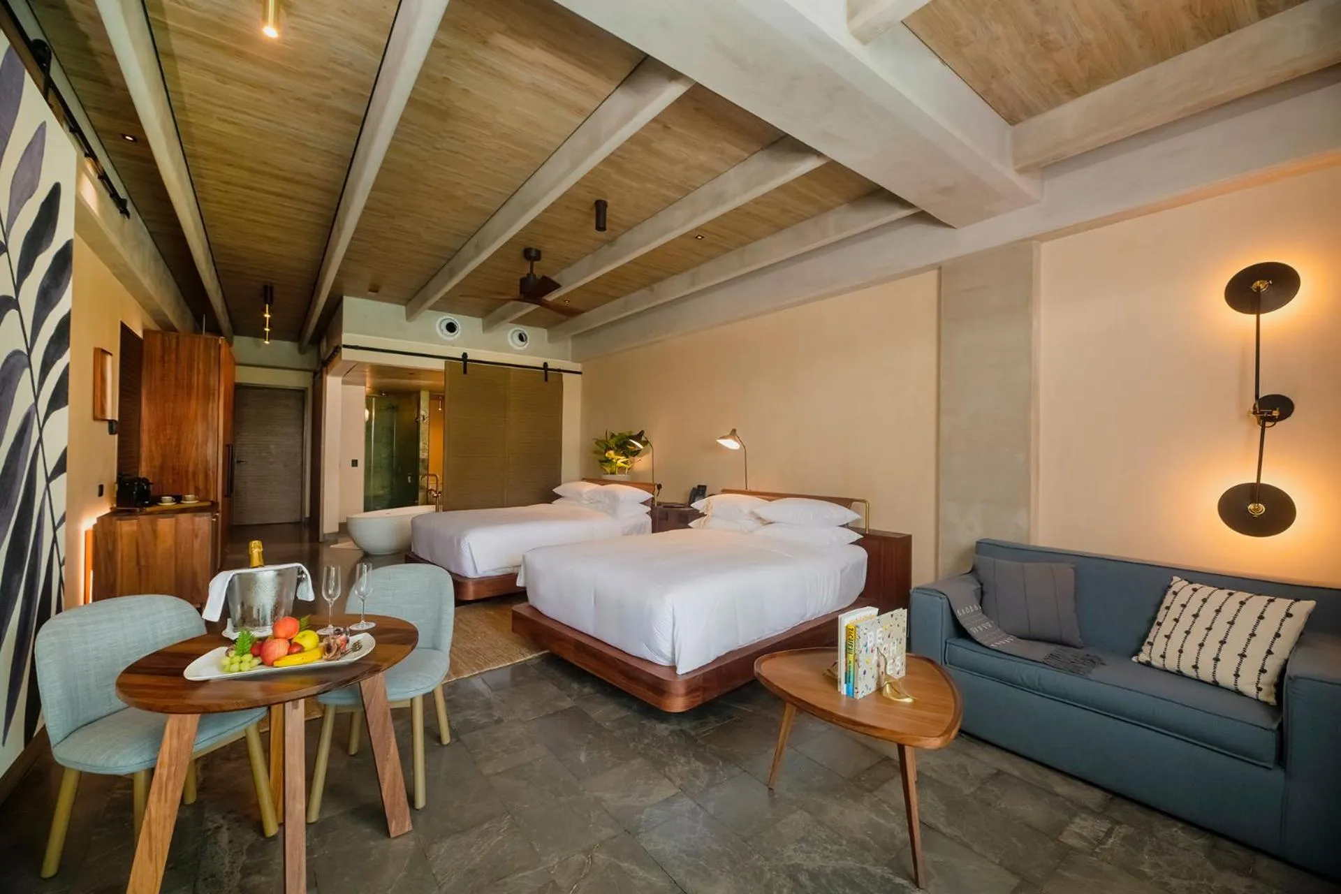 Bed in Atelier Playa Mujeres- Adults Only - All Inclusive Resort