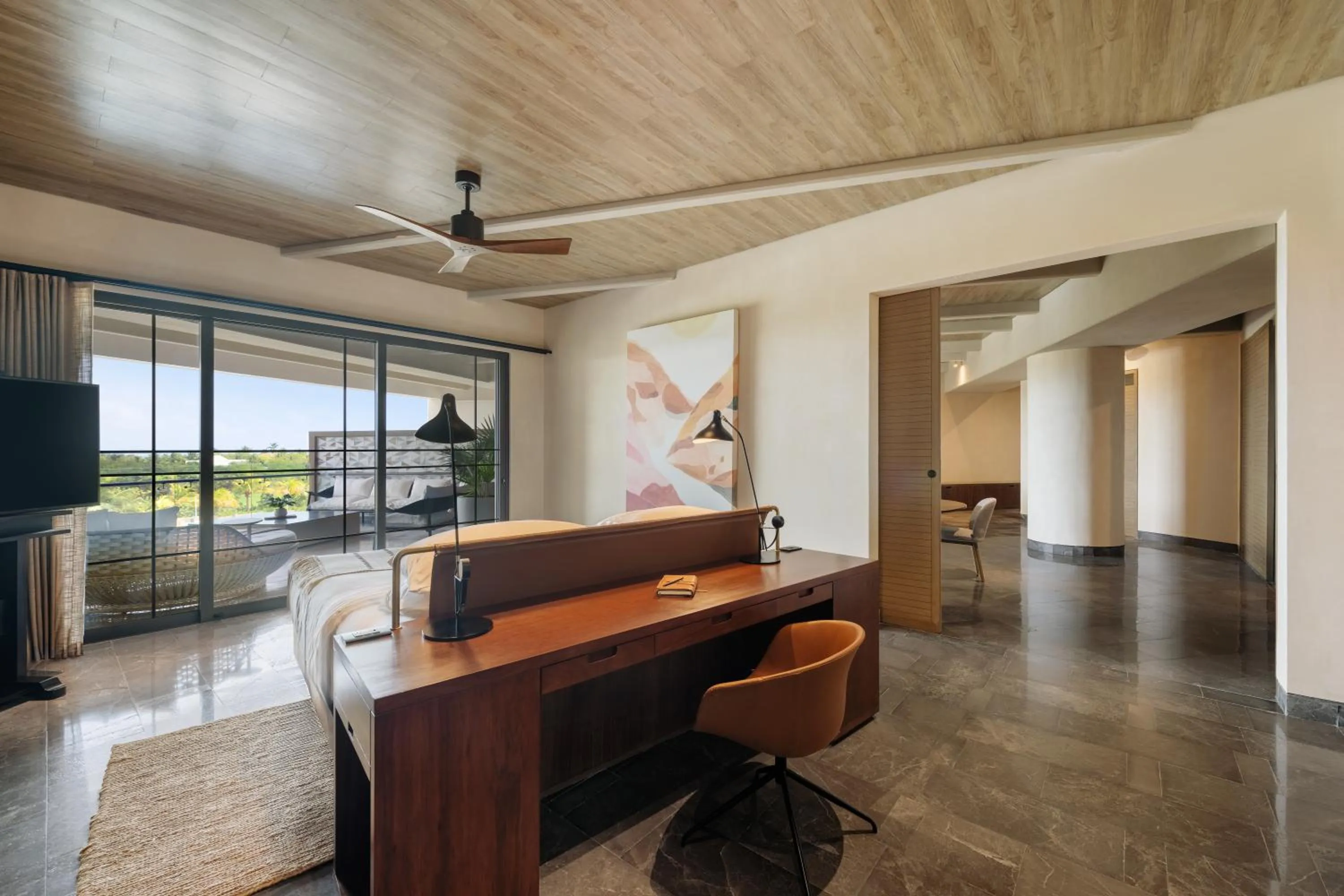 Bed in Atelier Playa Mujeres- Adults Only - All Inclusive Resort