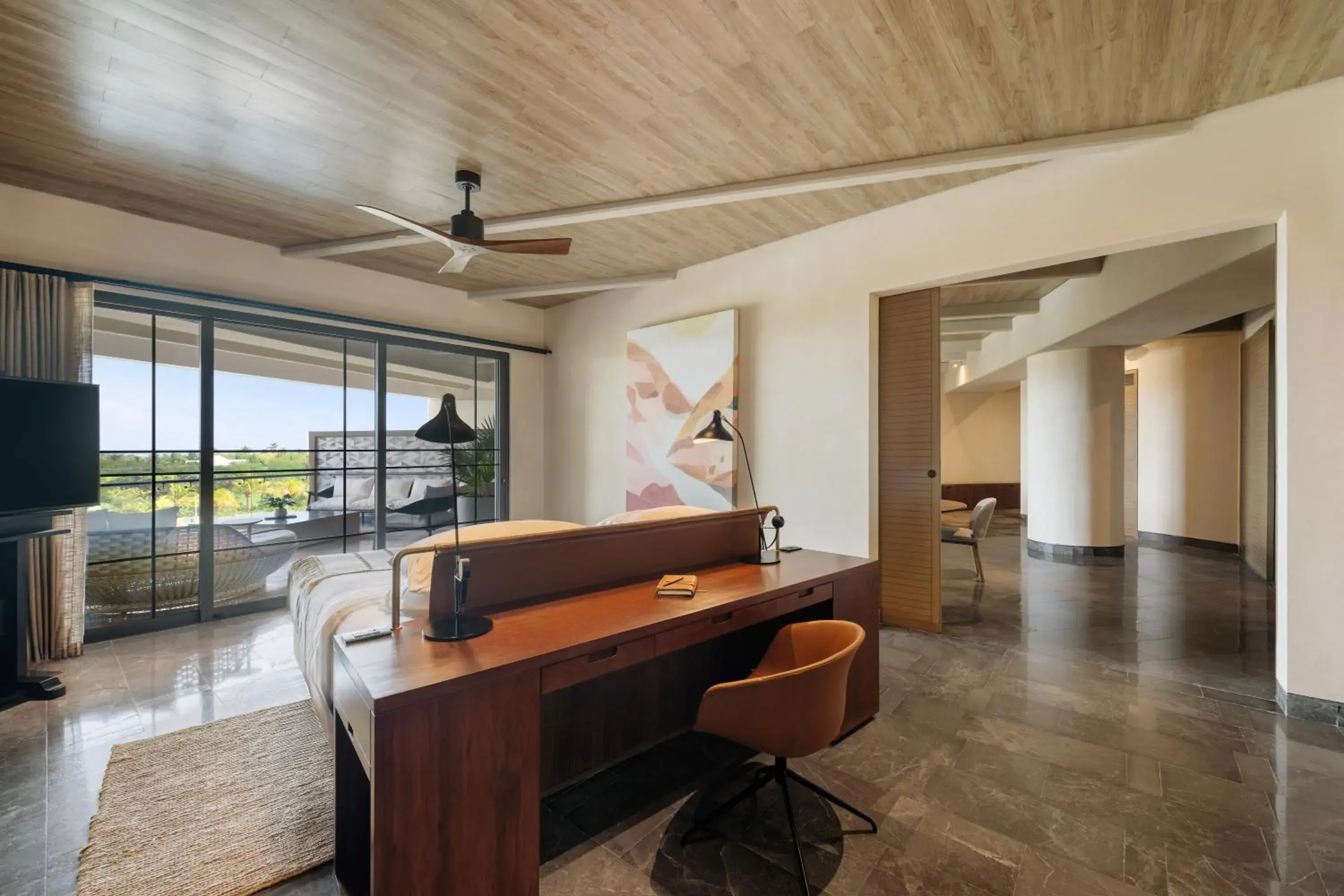 Bed in Atelier Playa Mujeres- Adults Only - All Inclusive Resort Bed in Atelier Playa Mujeres- Adults Only - All Inclusive Resort