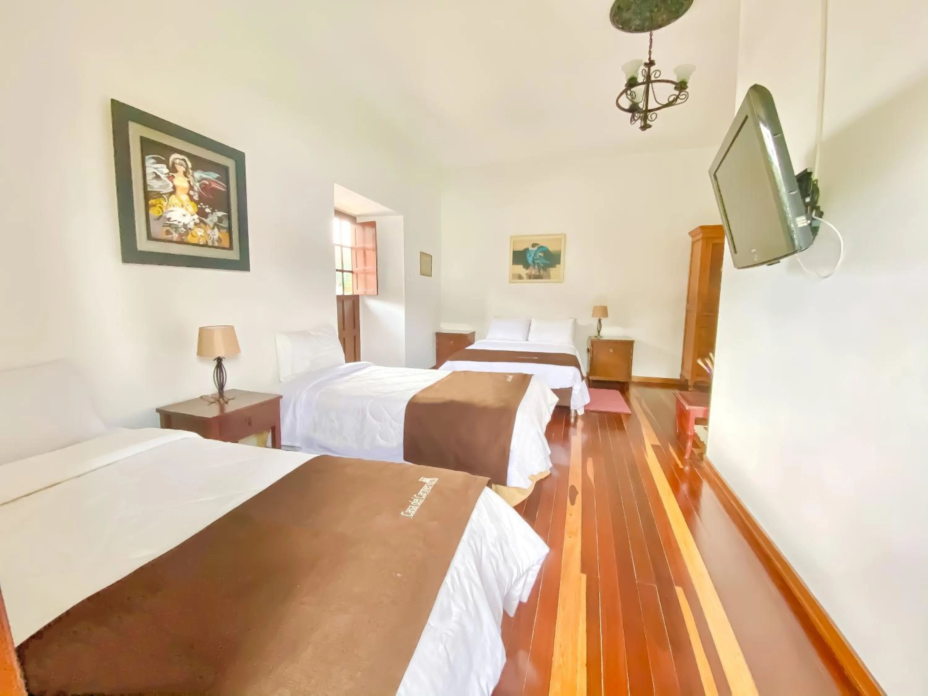 Classic Quadruple Room - single occupancy in Casa del Carmen - Villa de Leyva