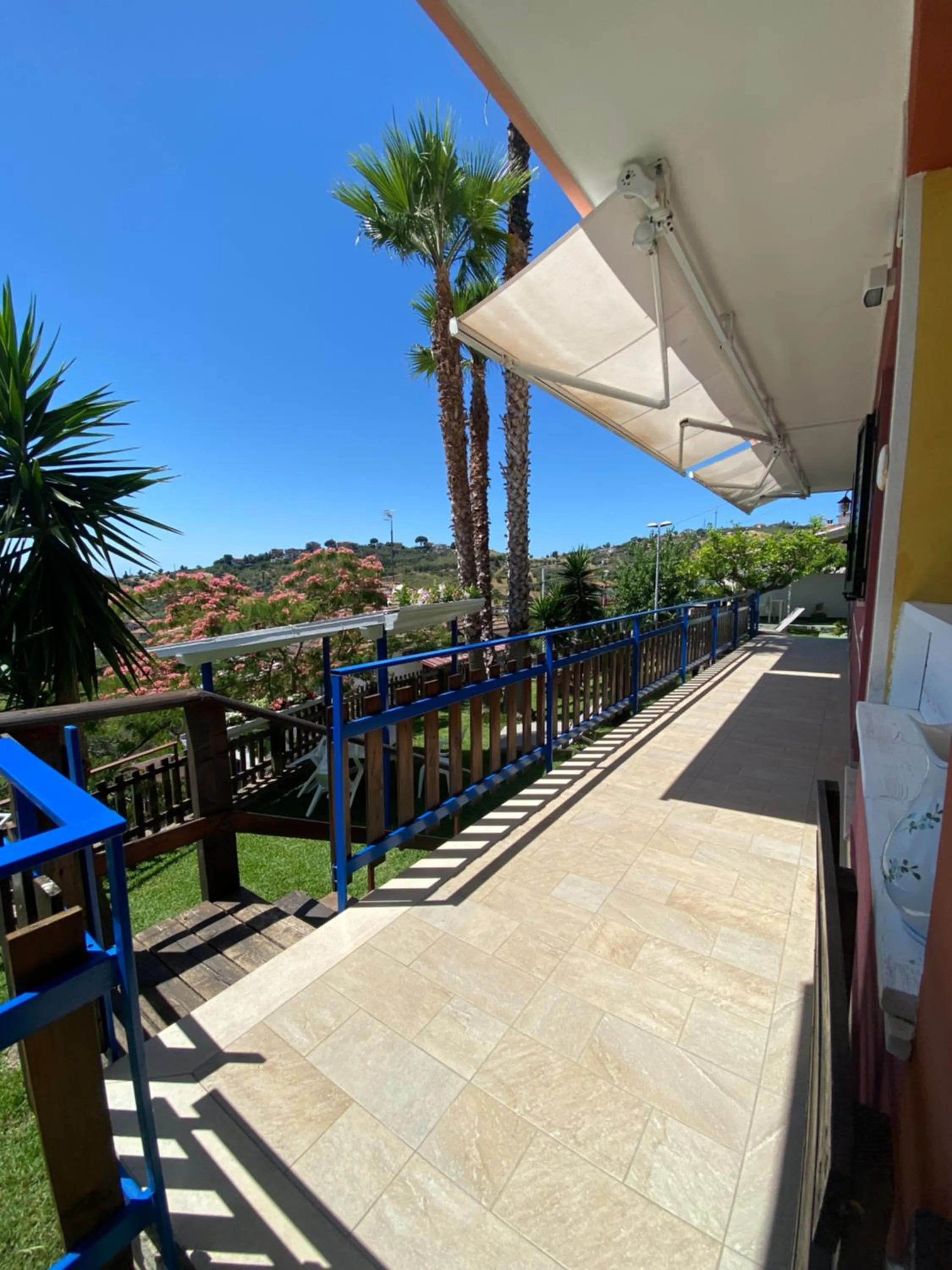 Balcony/Terrace in Albizia, casevacanza