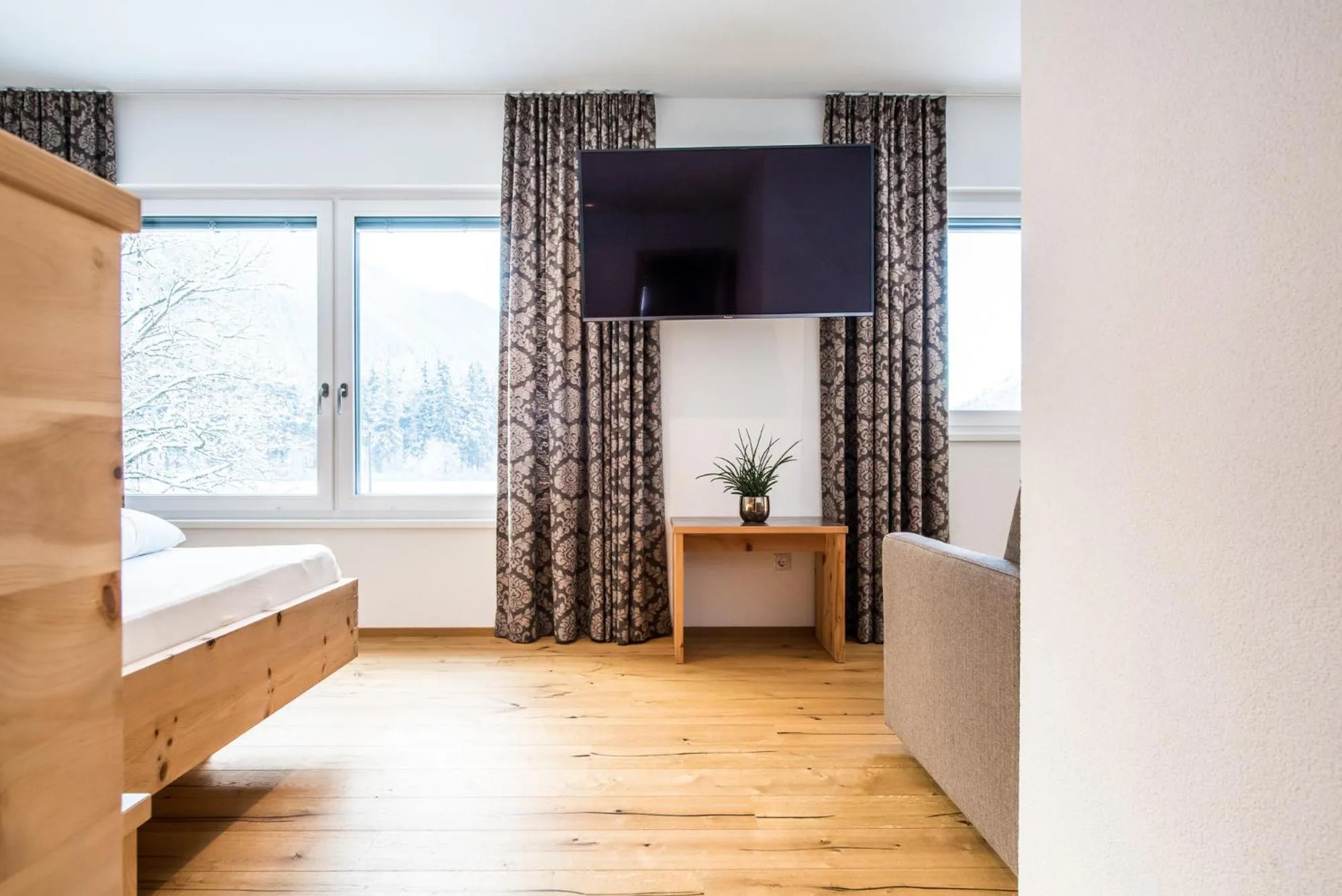 Photo of the whole room, Bed in Hotel Antholzerhof