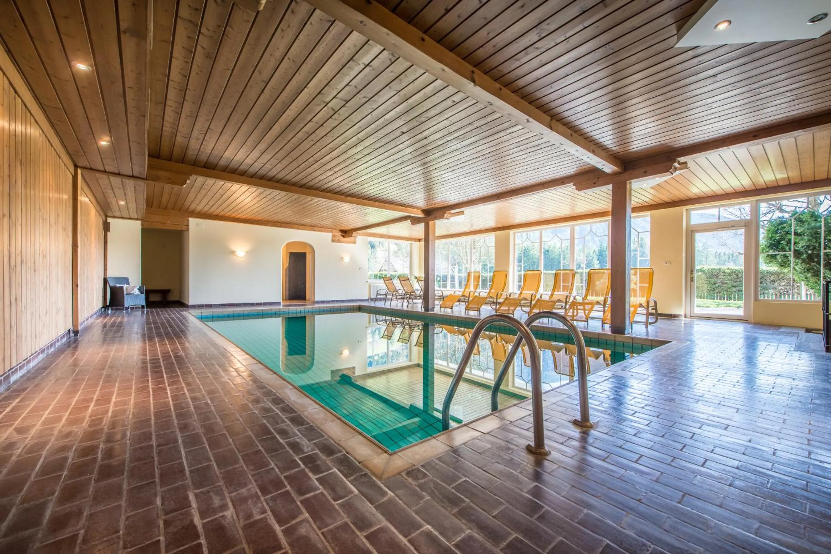 Swimming pool in Hotel Antholzerhof