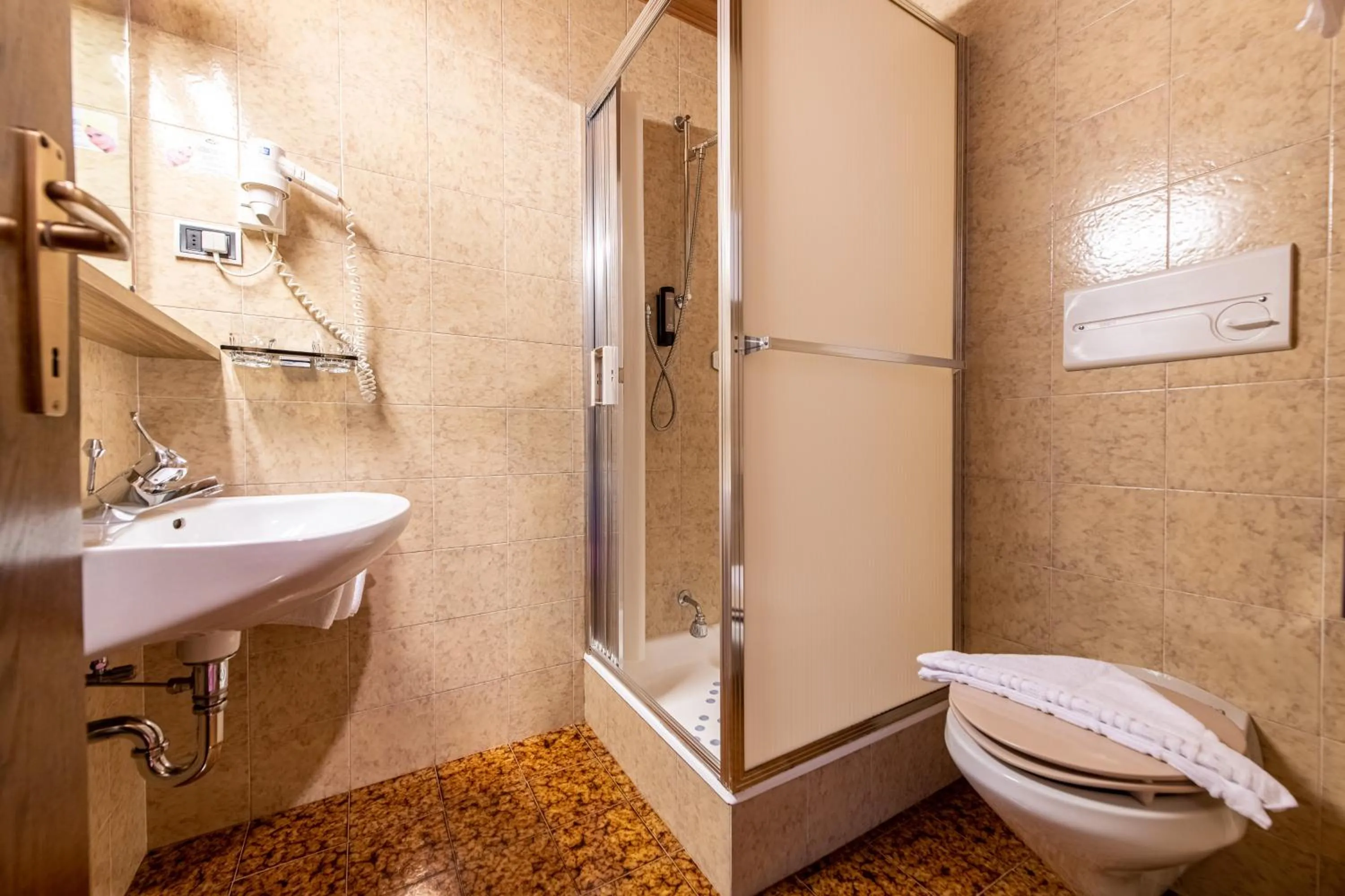 Bathroom in Hotel Antholzerhof