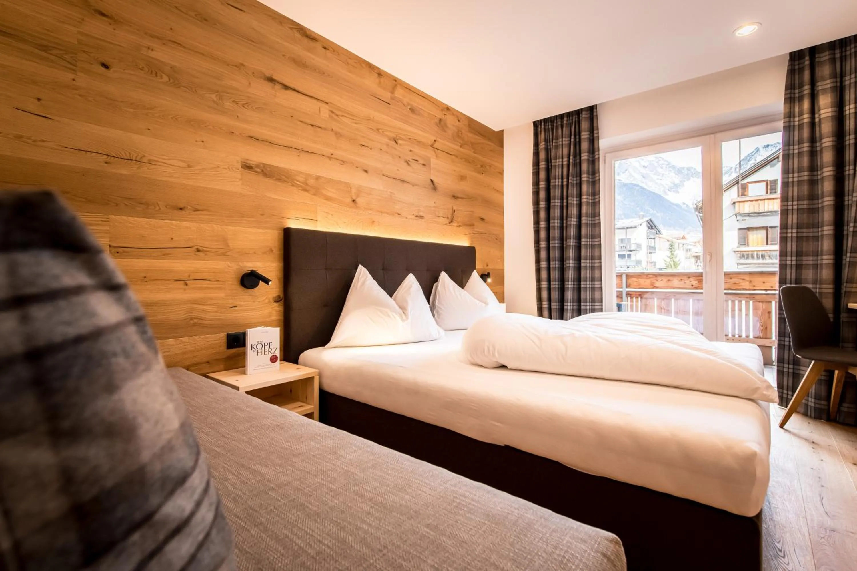 Photo of the whole room, Bed in Hotel Antholzerhof