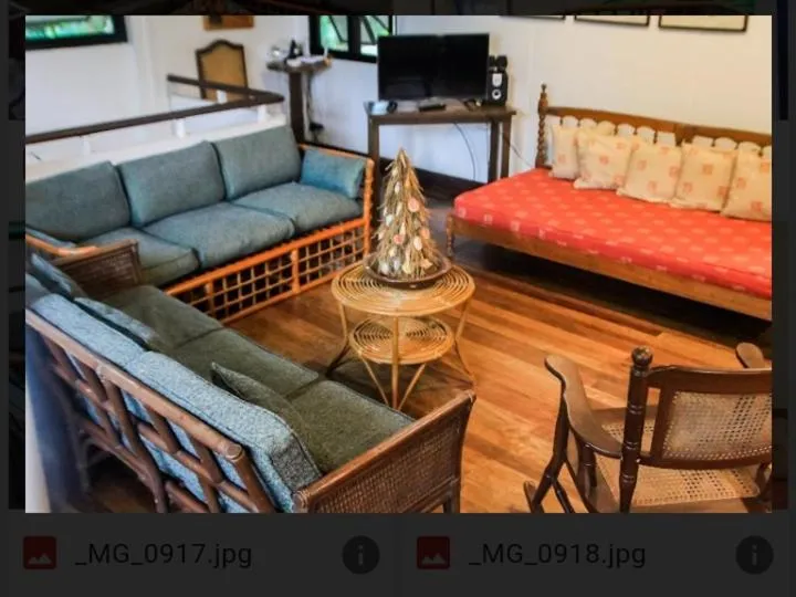 Bed in Balay 8 Suites