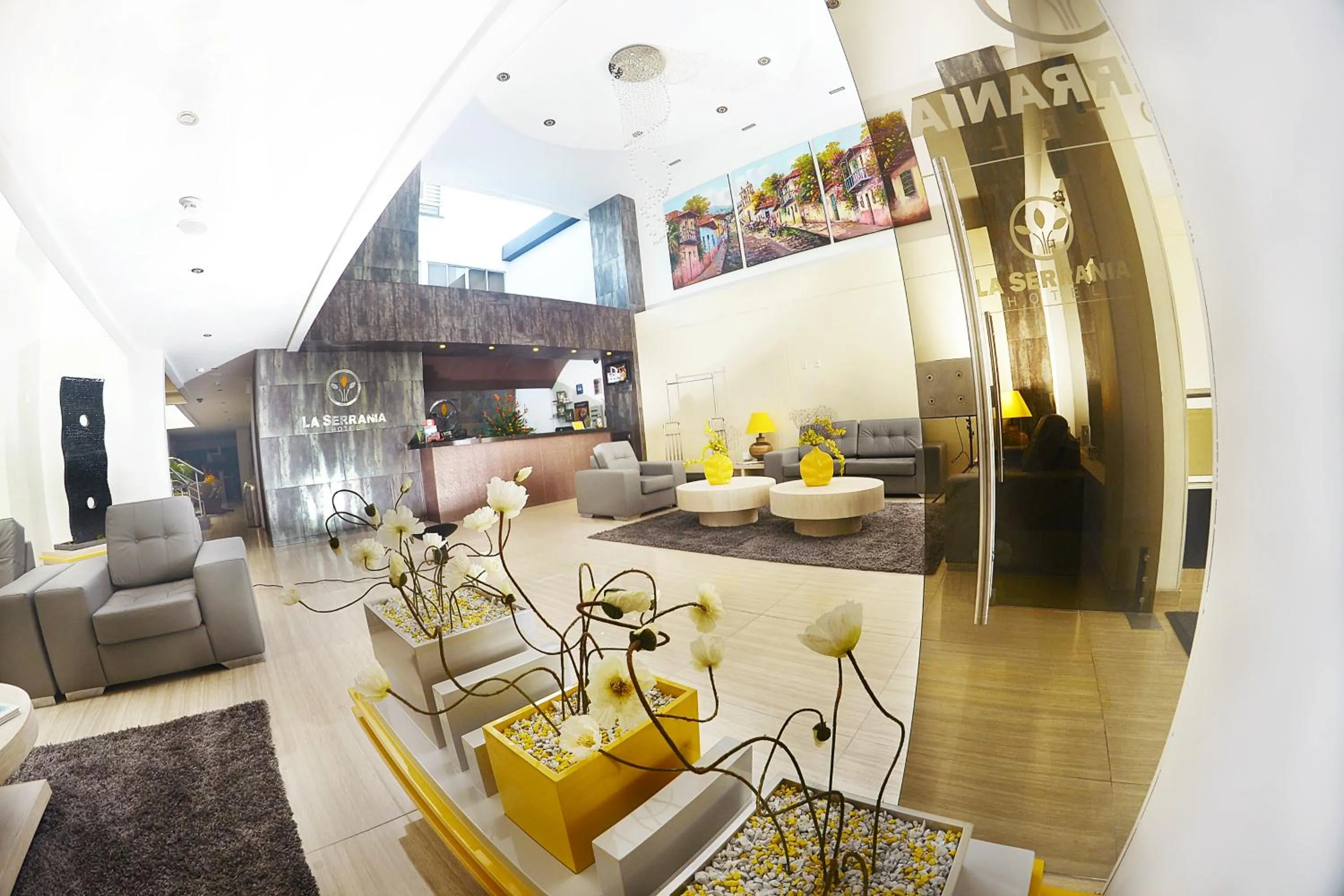 Lobby or reception in Hotel La Serrania Bucaramanga