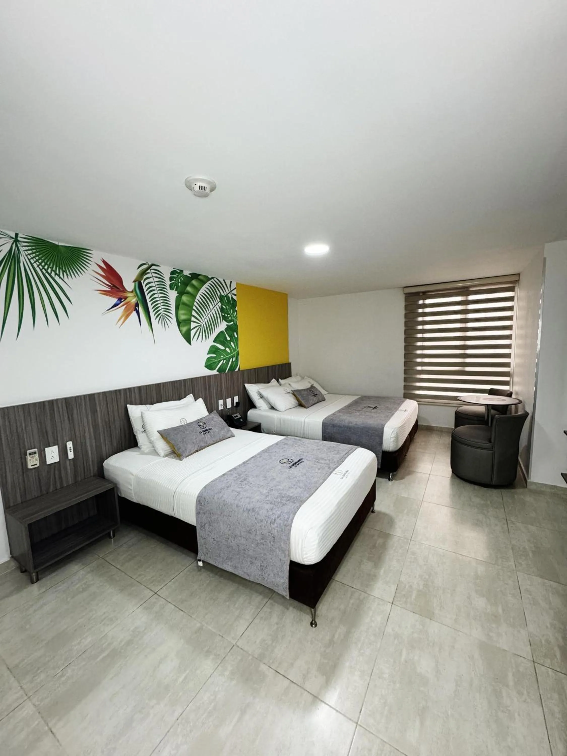 Bed in Hotel La Serrania Bucaramanga