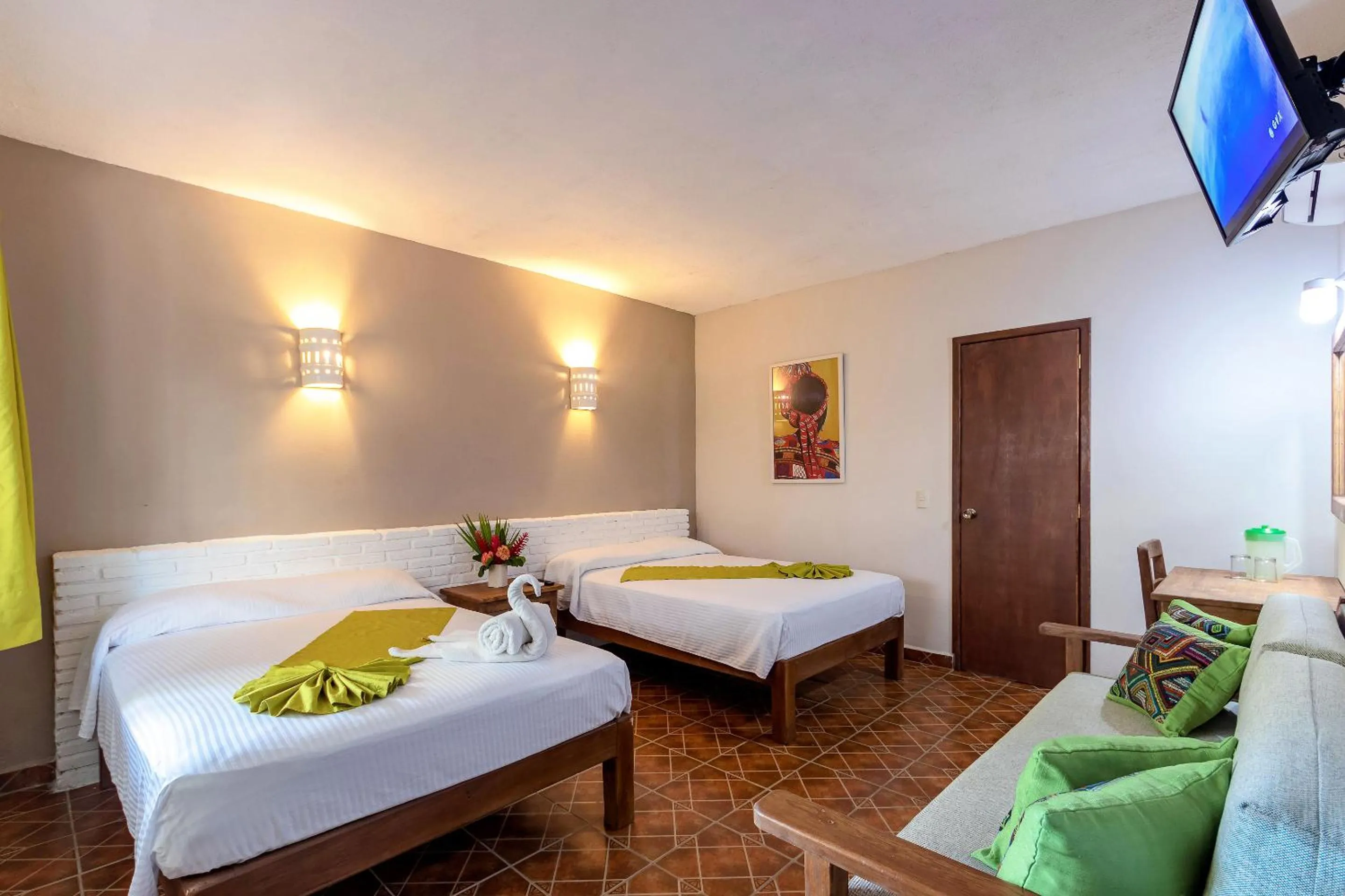 Bed in Hotel Hacienda Vallarta - Playa Las Glorias