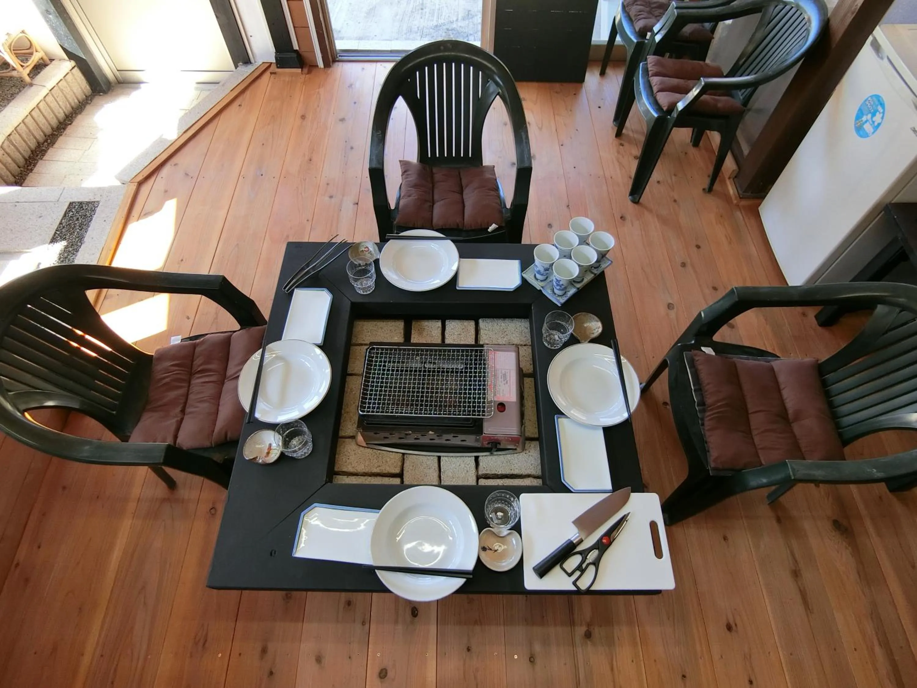 Restaurant/places to eat in Shirahama Meiji Villa