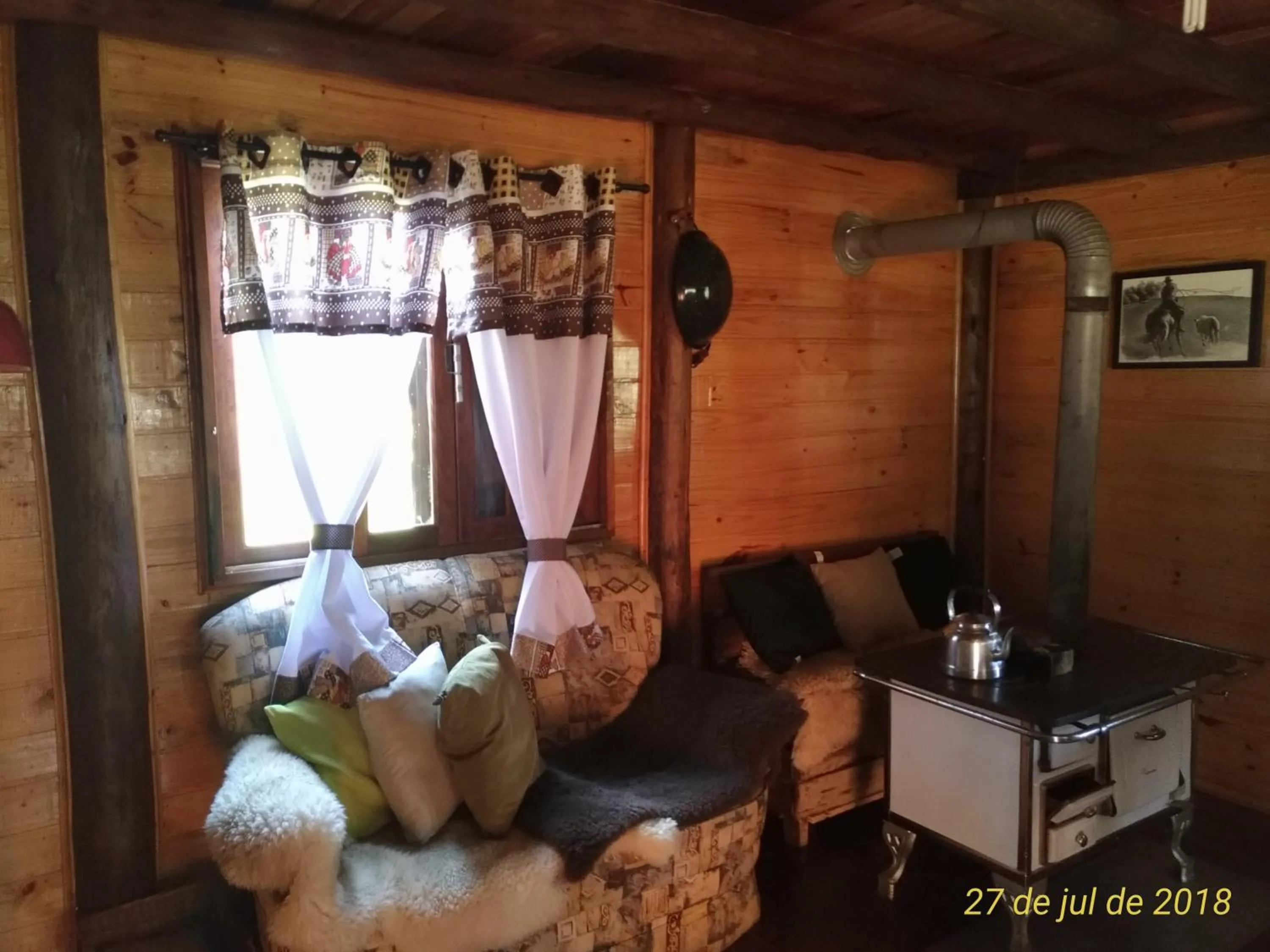 Decorative detail in Pousada Recanto dos Pôneis Rio Rufino Urubici