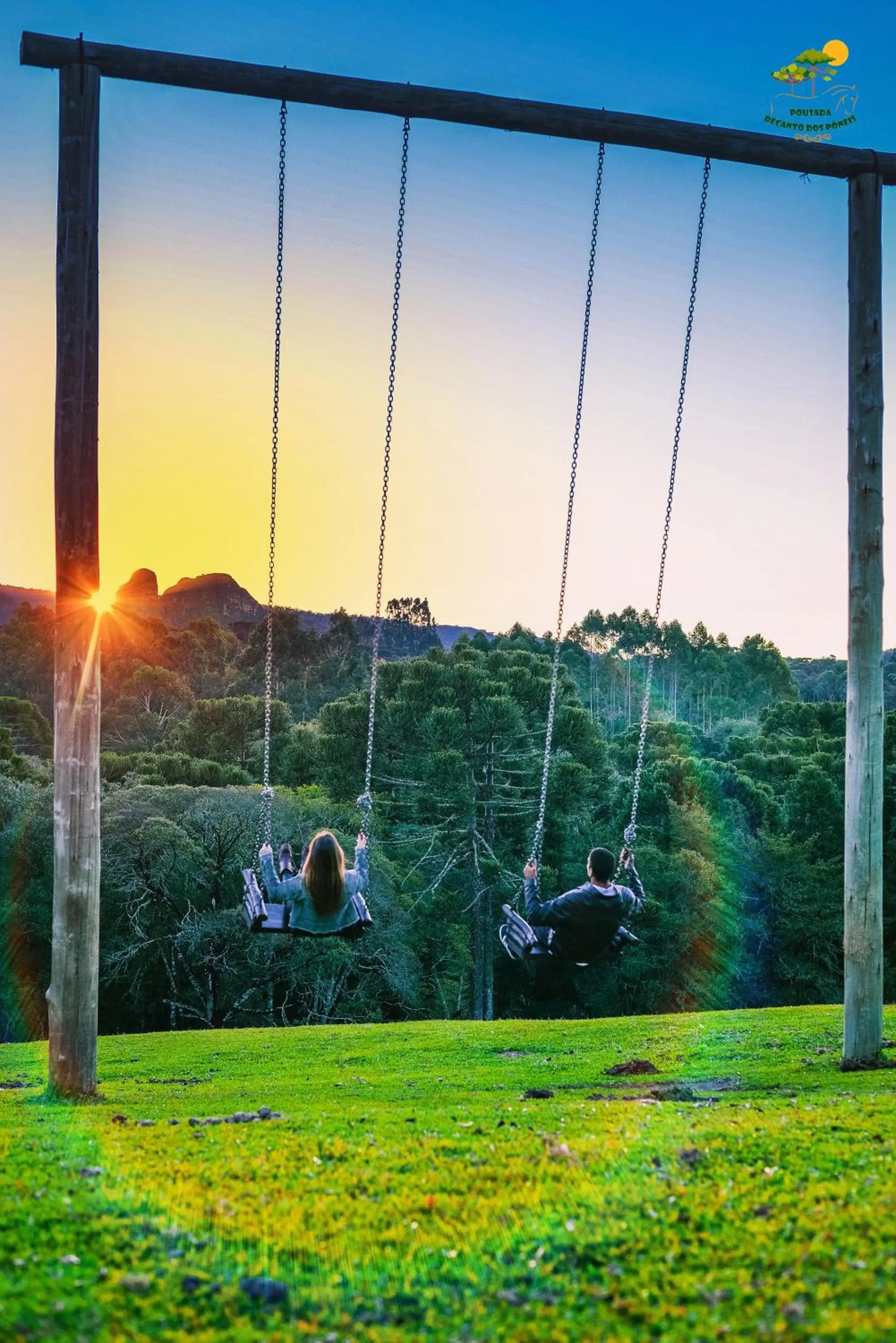 Spring in Pousada Recanto dos Pôneis Rio Rufino Urubici