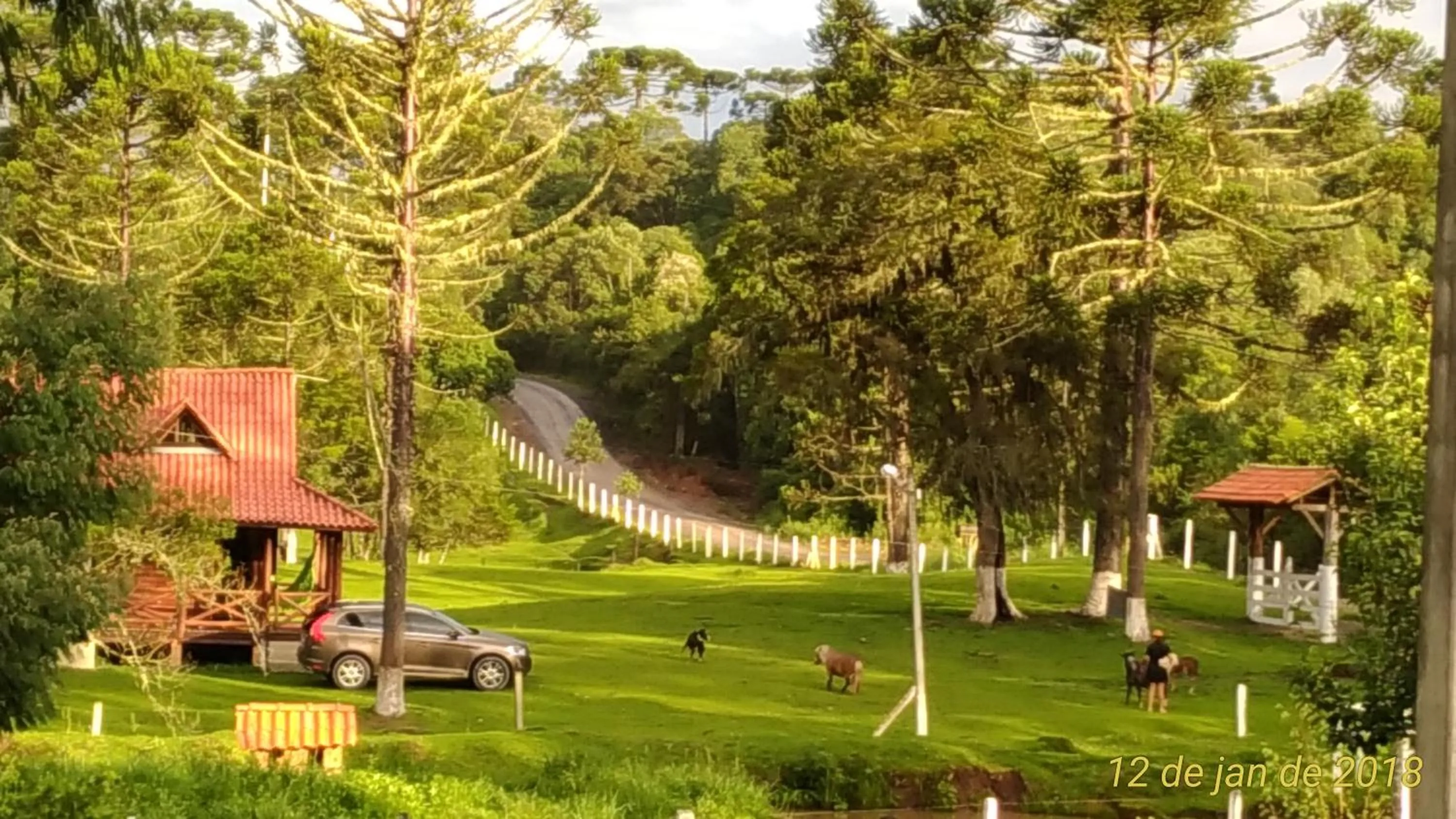 Garden in Pousada Recanto dos Pôneis Rio Rufino Urubici