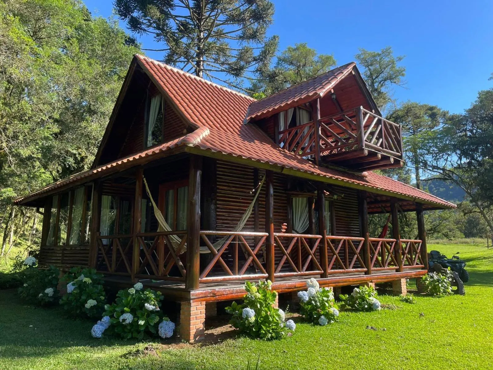 Property building in Pousada Recanto dos Pôneis Rio Rufino Urubici