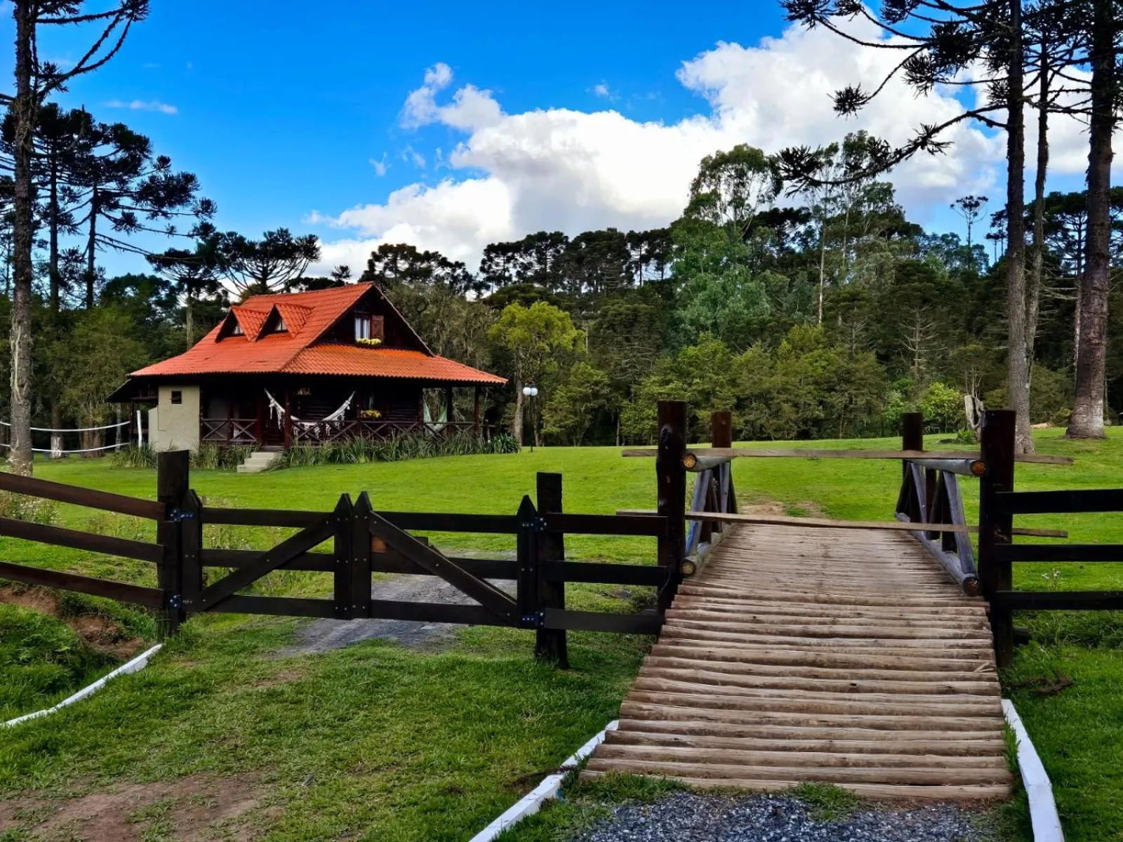 Property building in Pousada Recanto dos Pôneis Rio Rufino Urubici
