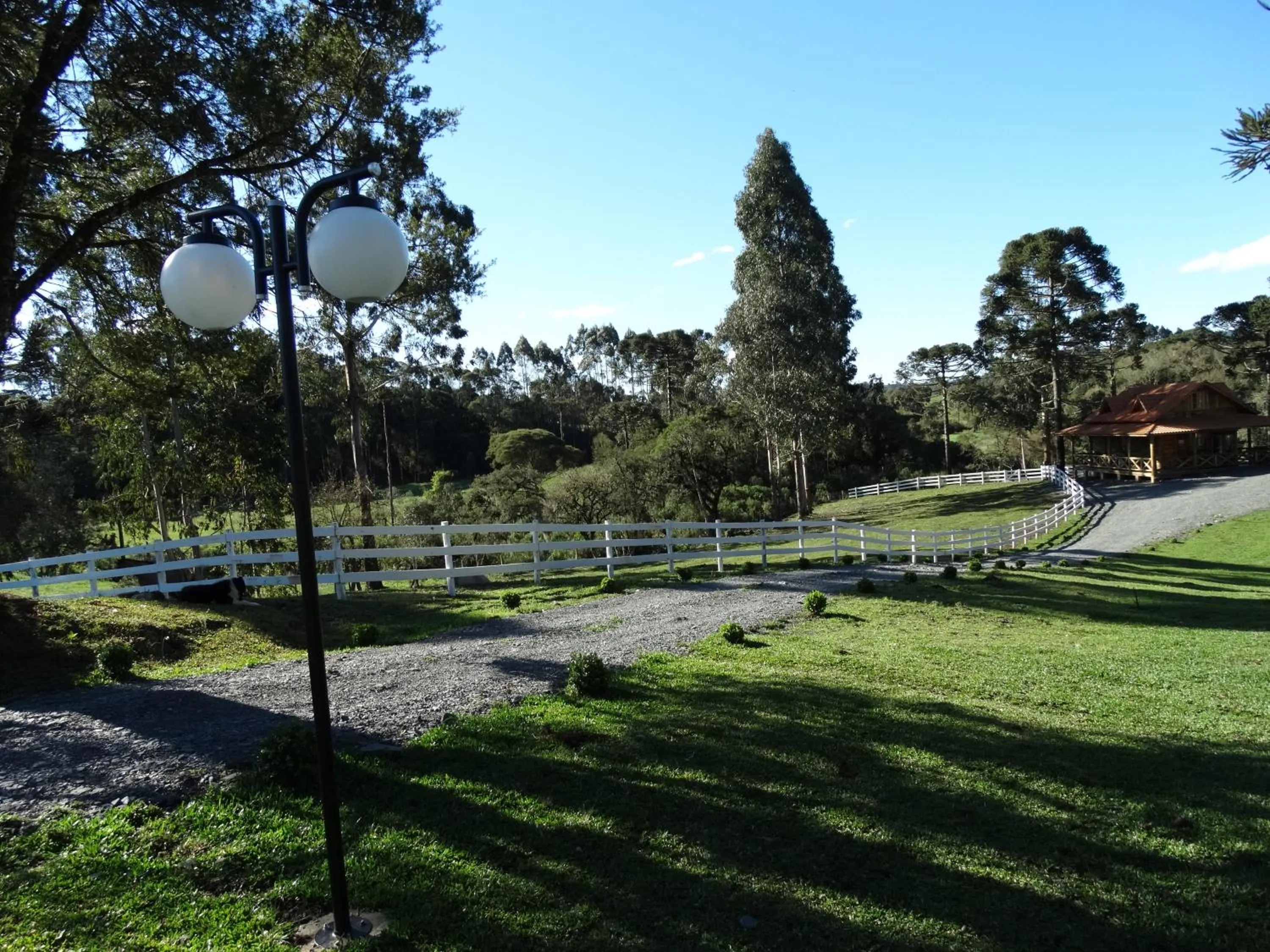 Garden view in Pousada Recanto dos Pôneis Rio Rufino Urubici