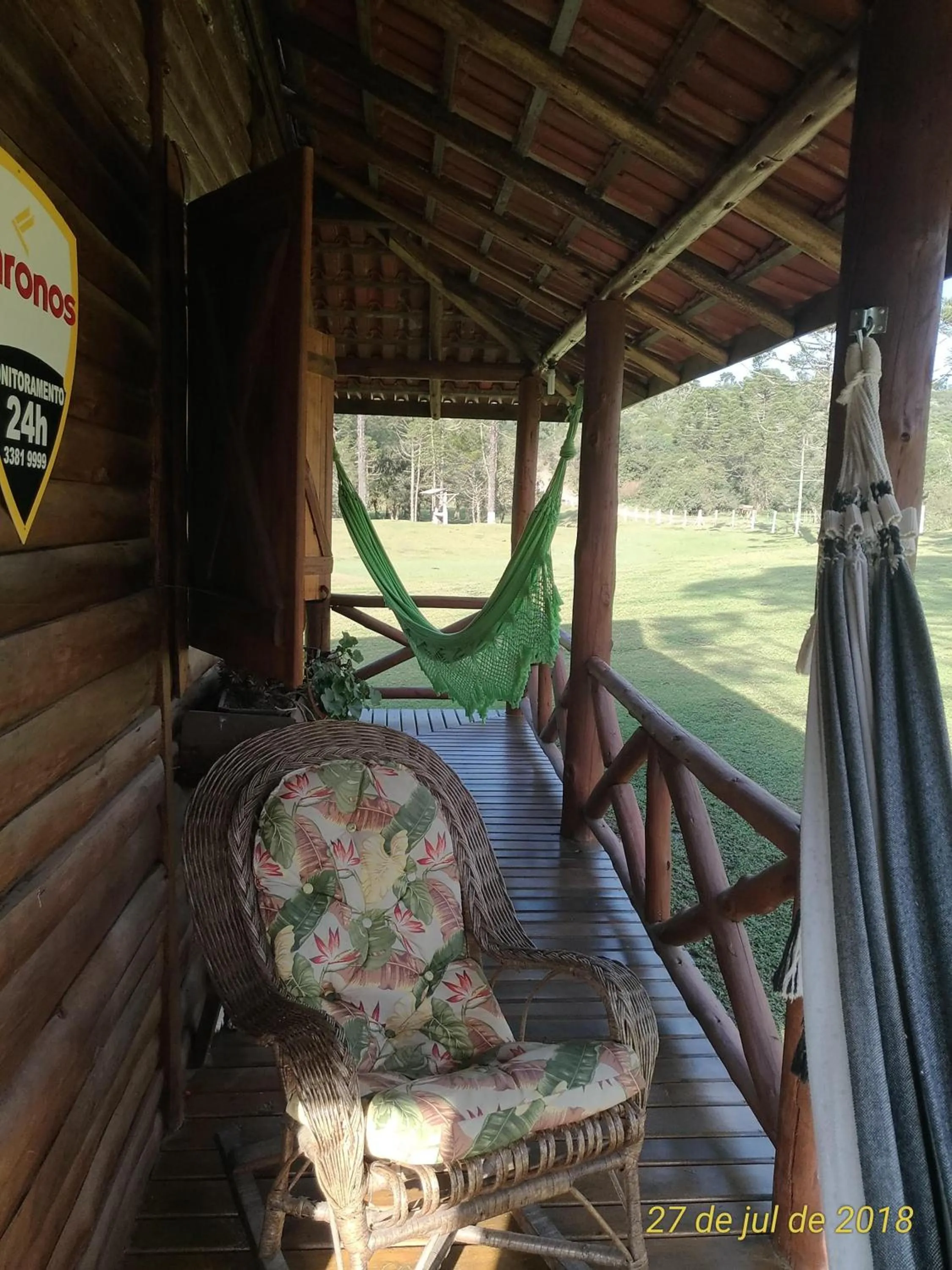 Patio in Pousada Recanto dos Pôneis Rio Rufino Urubici