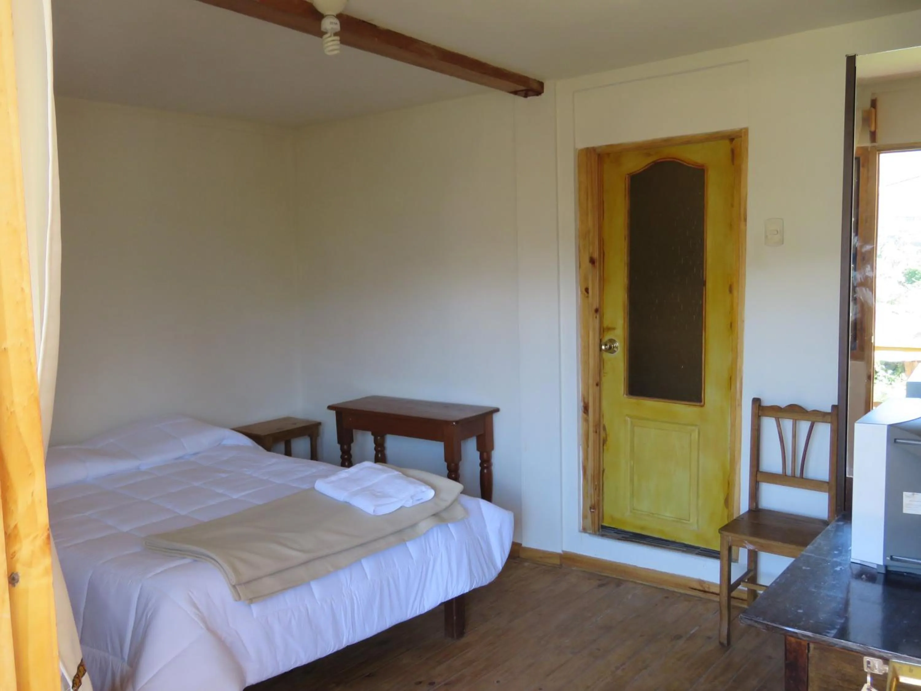 Bed in Schatzi Lodge