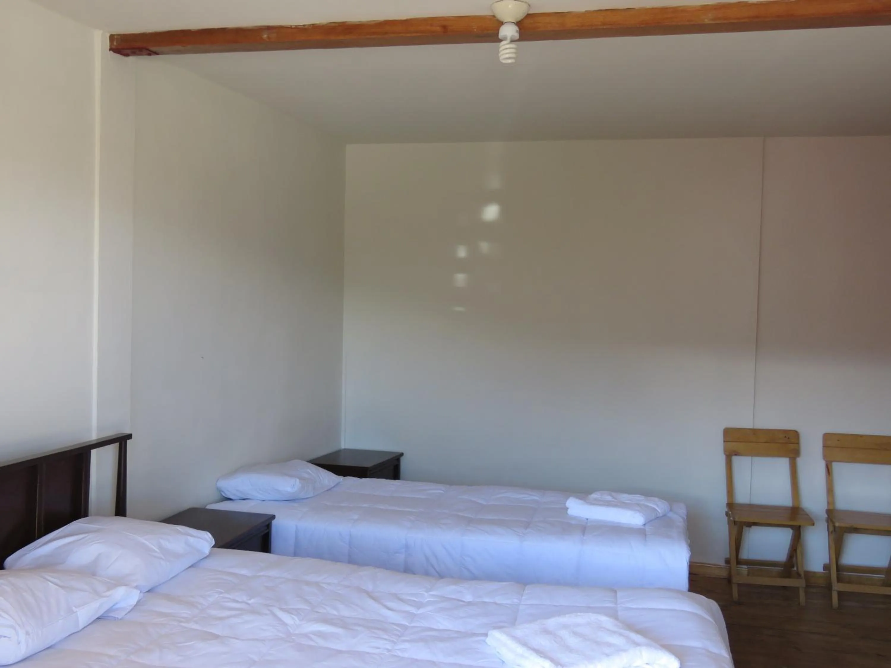 Bed in Schatzi Lodge