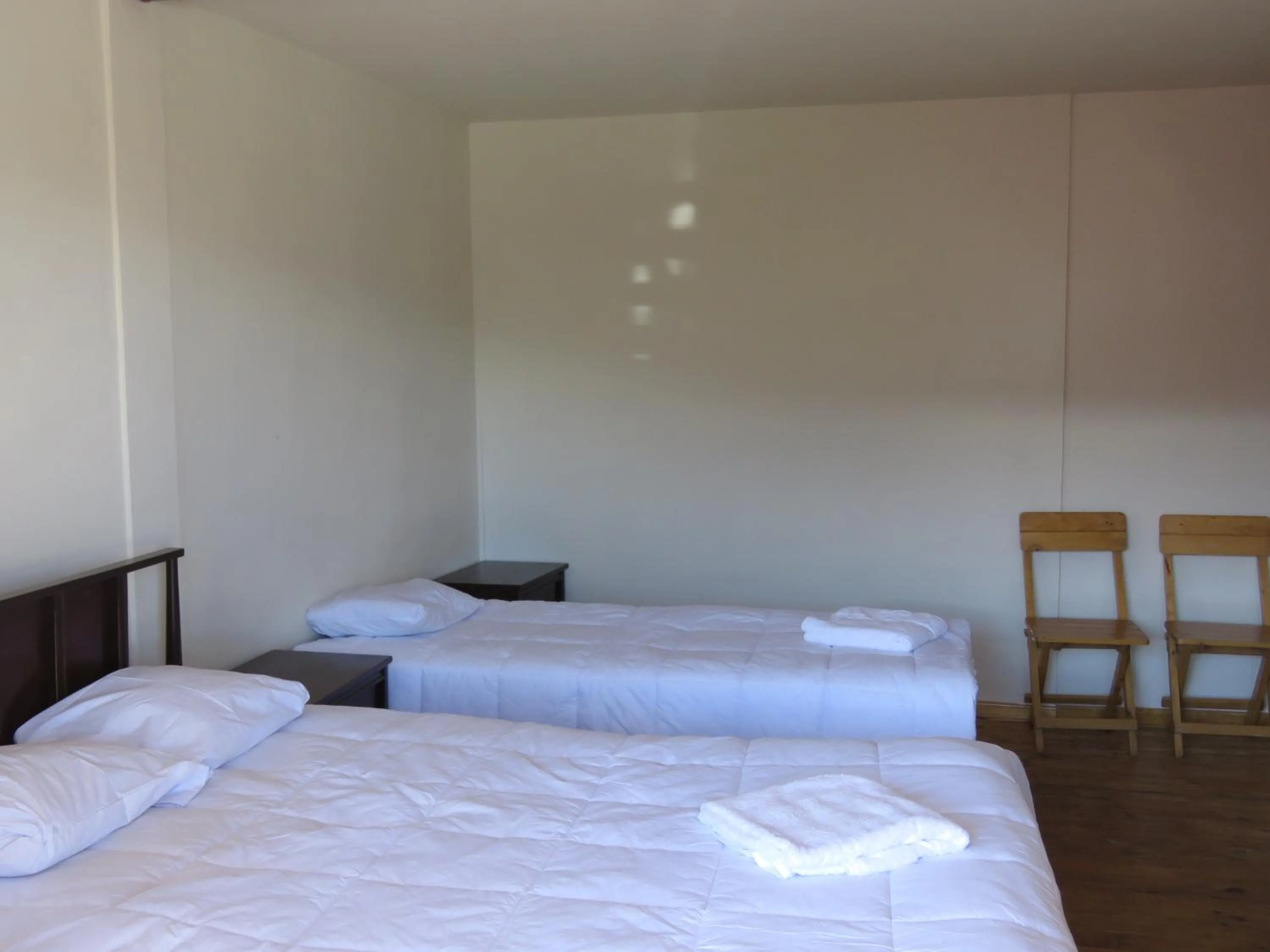 Bed in Schatzi Lodge