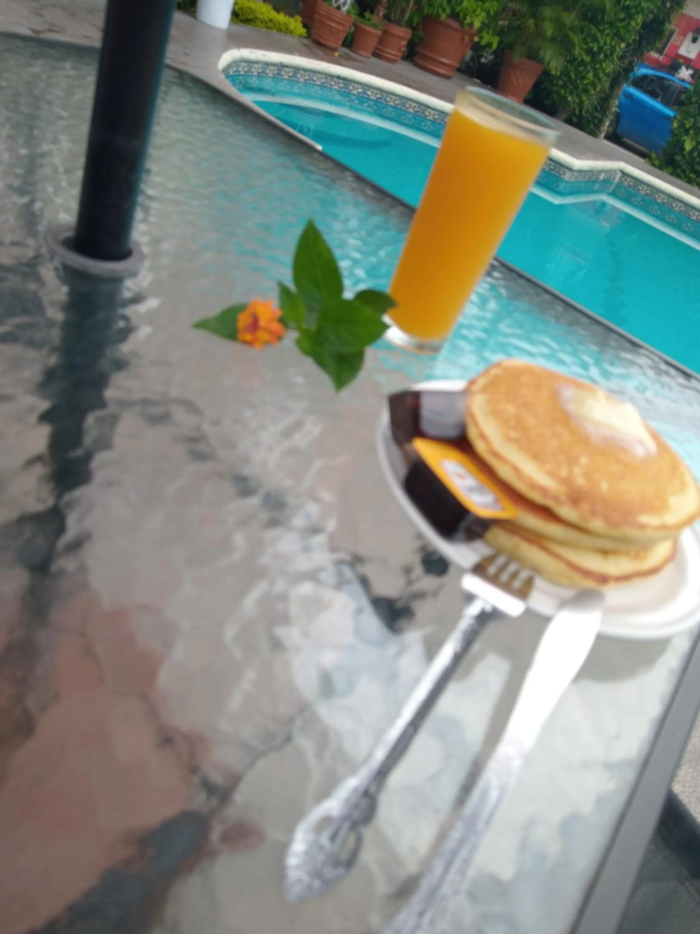 Food and drinks in Hotel Parador del Rey