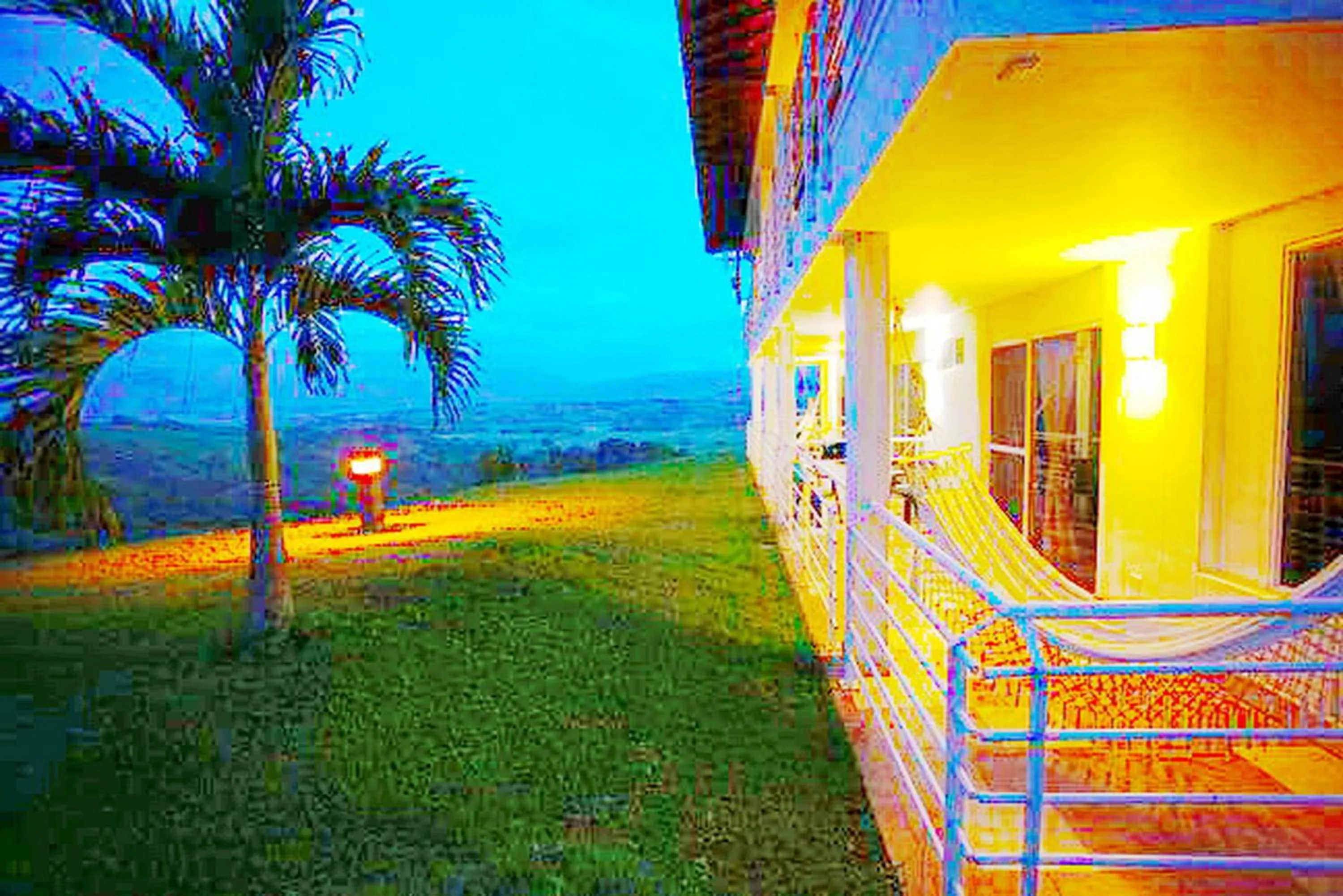 Garden view in Hotel Mirador Las Palmas