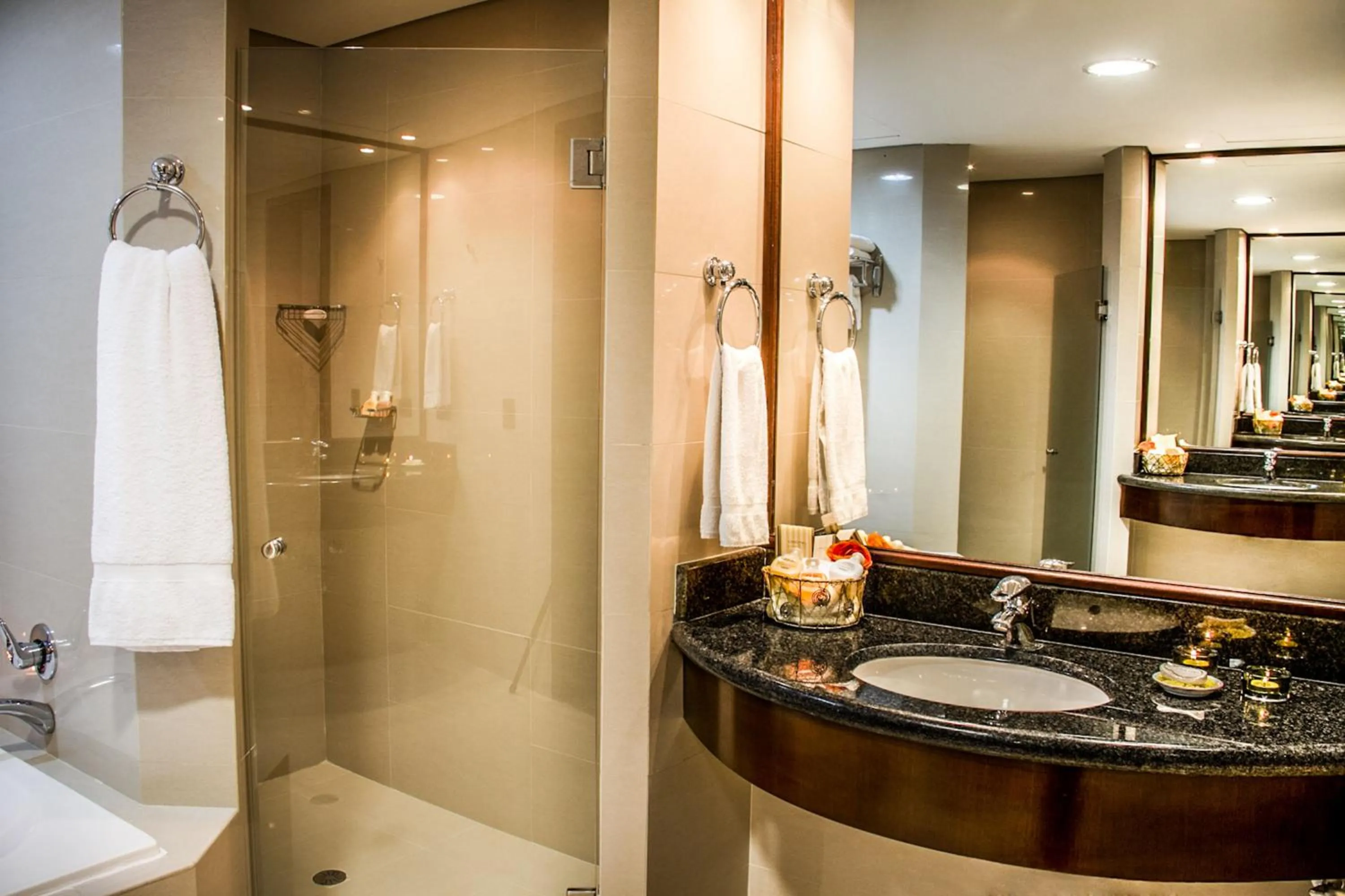 Bathroom in Lidotel San Cristóbal