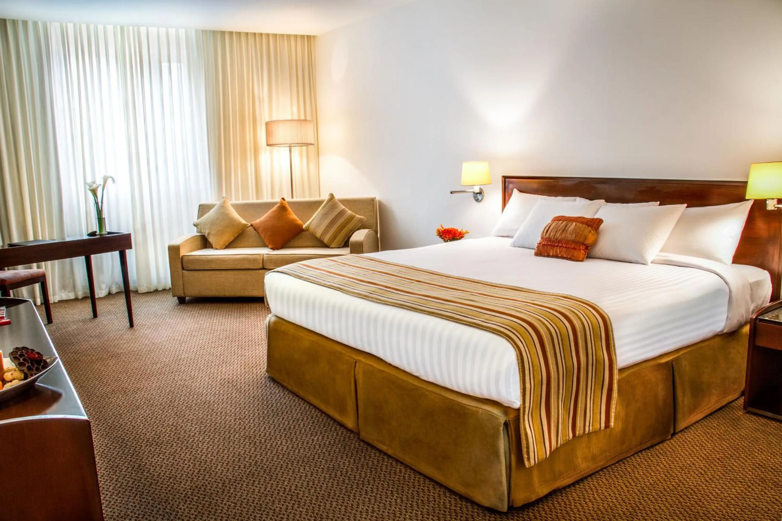 Bed in Lidotel San Cristóbal