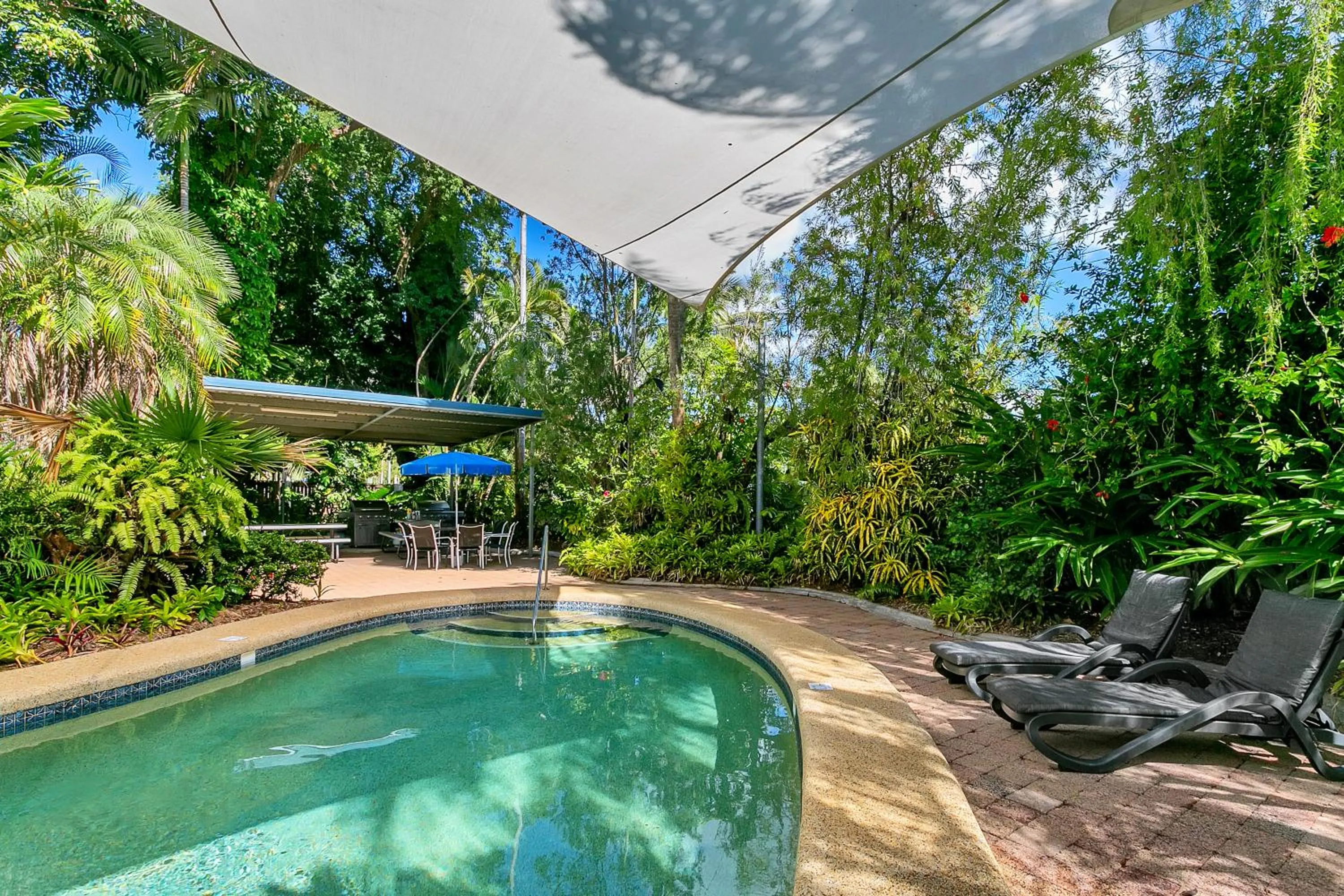 BBQ facilities in Roydon Beachfront Apartments