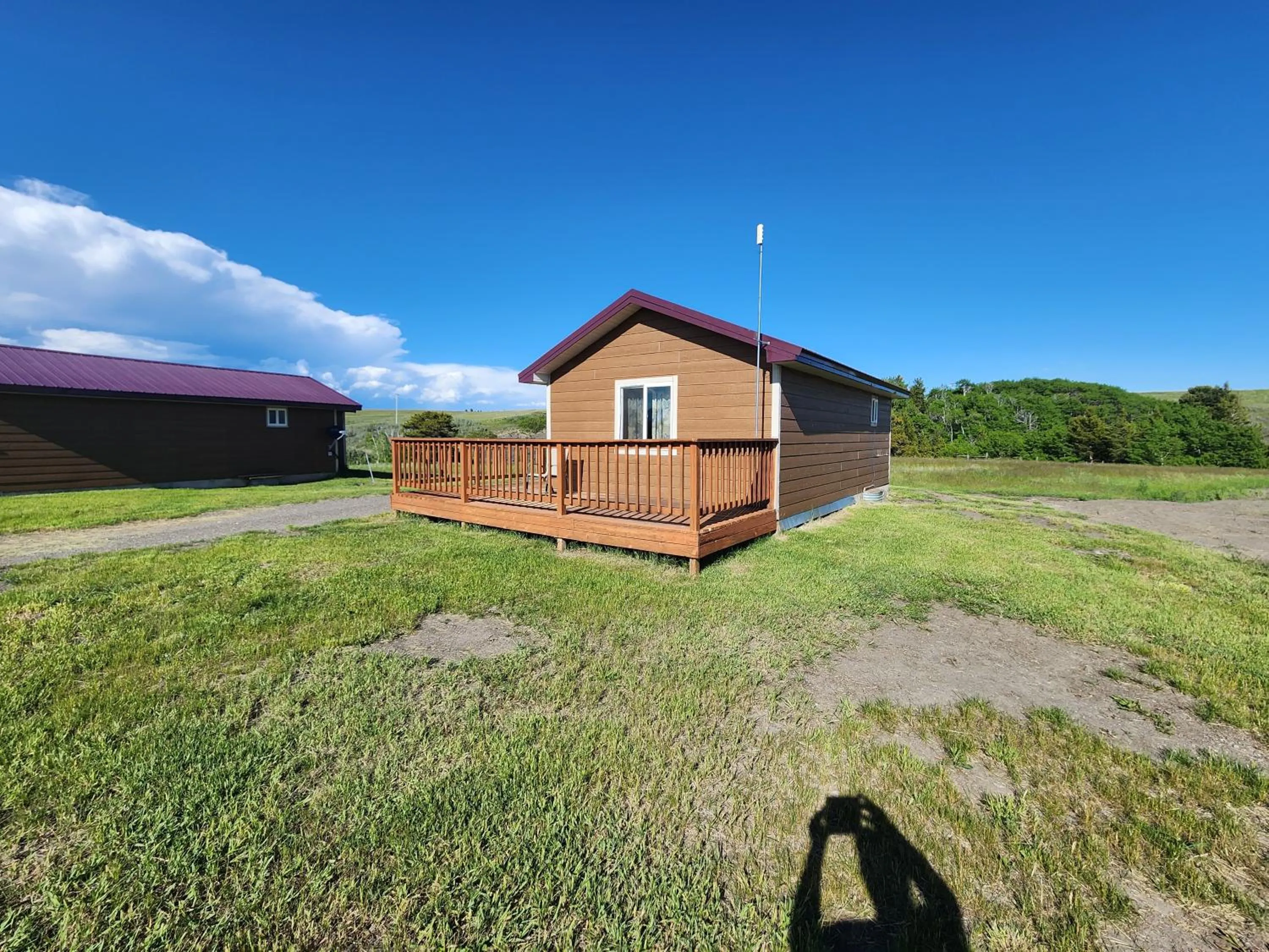 Property building in Circle R Motel