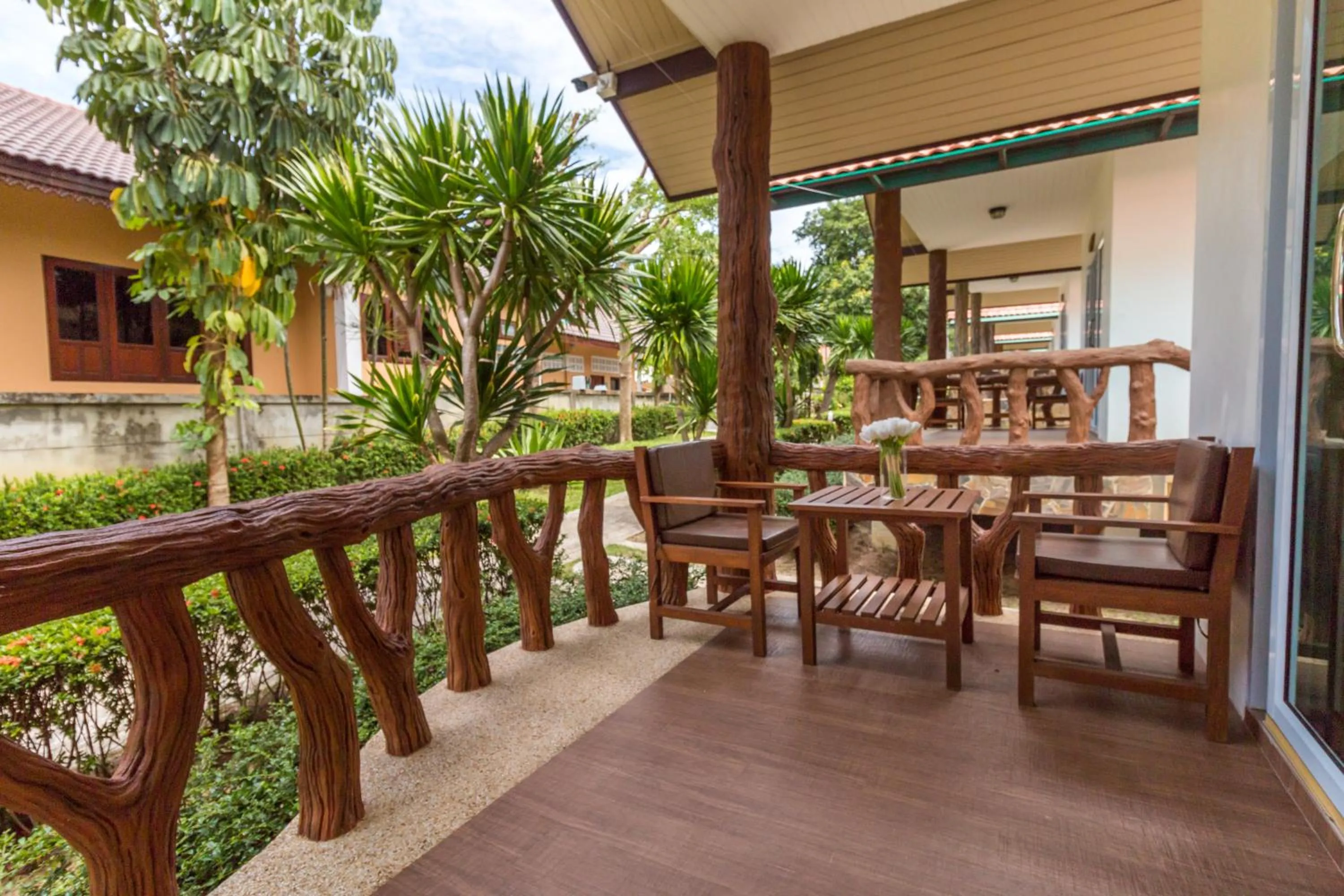 Balcony/Terrace in Shangrilah Bungalow