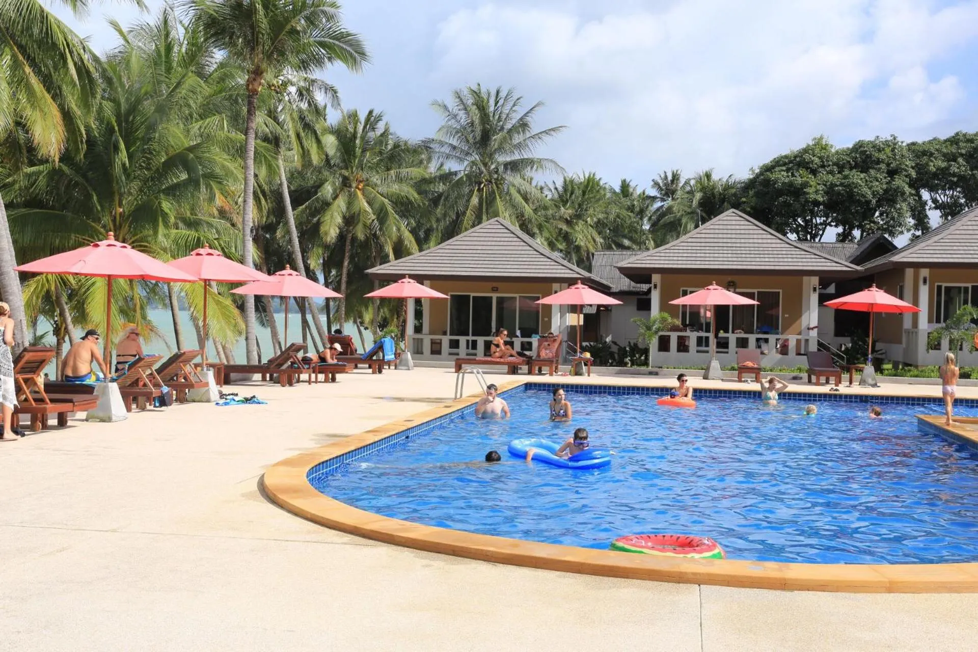 People in Shangrilah Bungalow