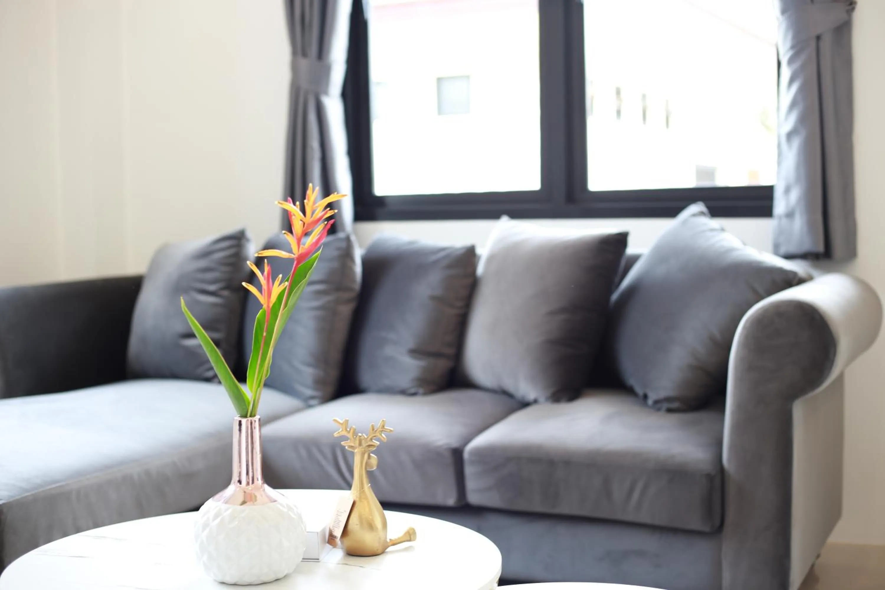 Living room in Shangrilah Bungalow