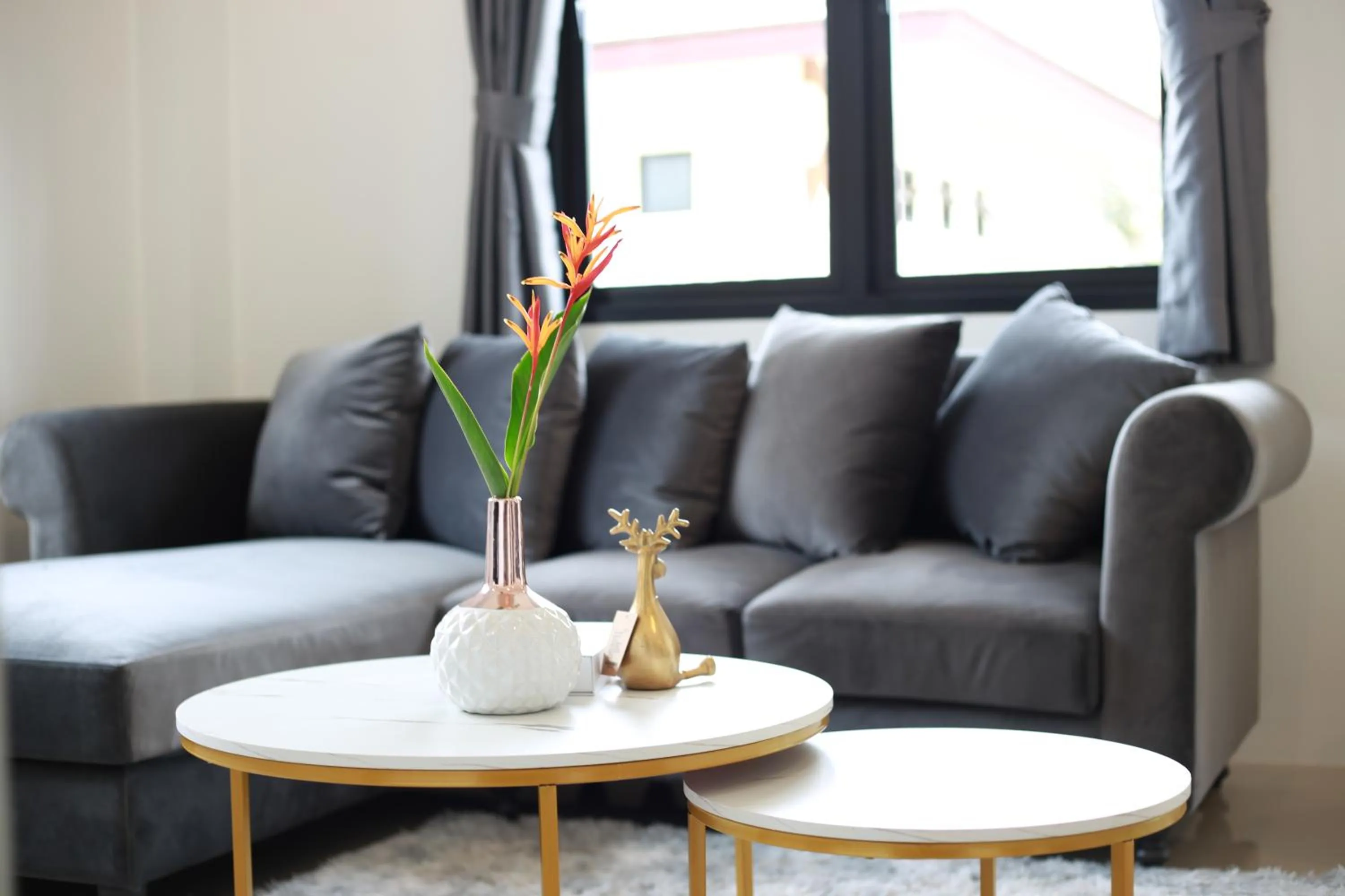 Living room in Shangrilah Bungalow