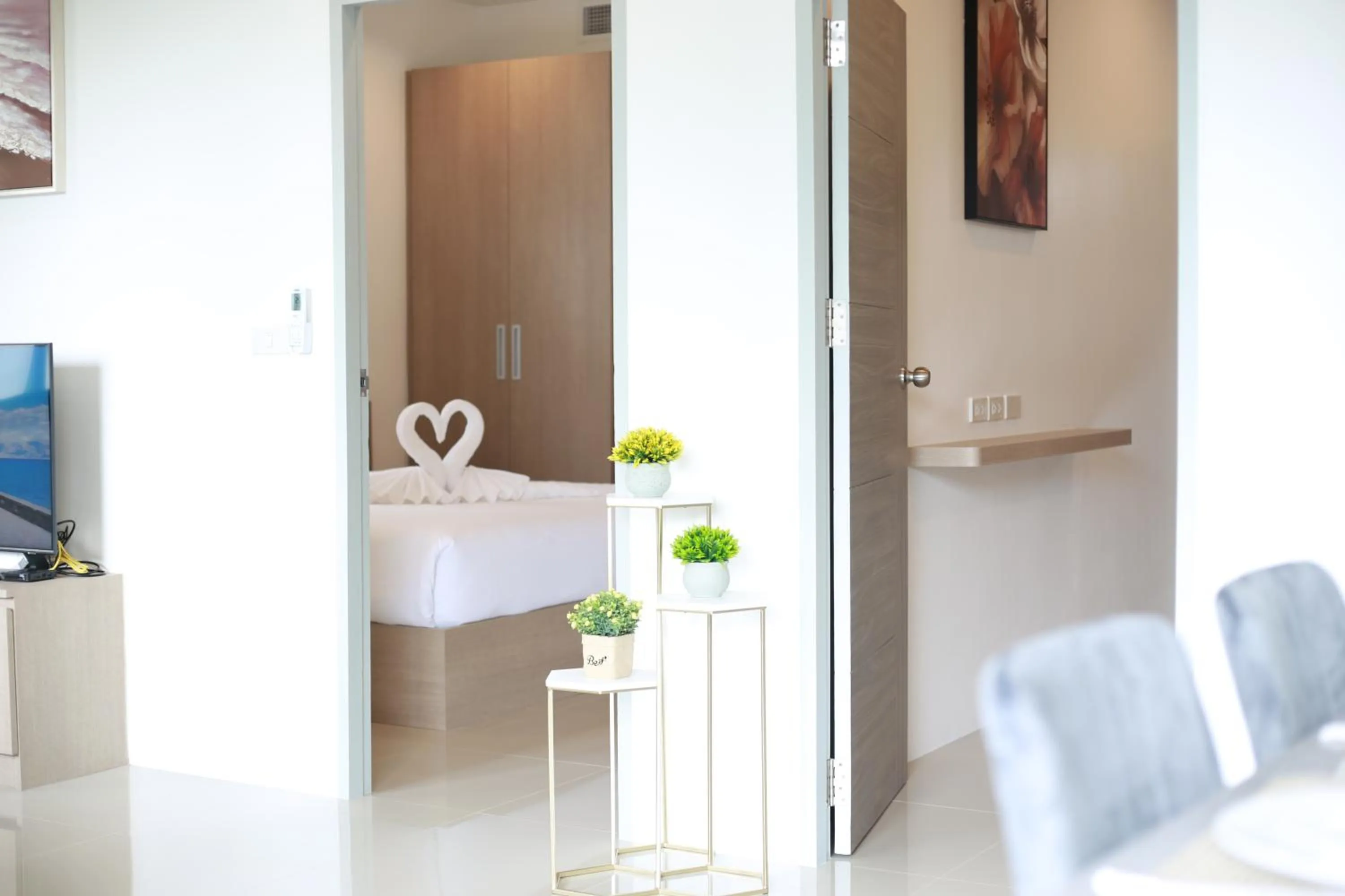 Bedroom in Shangrilah Bungalow