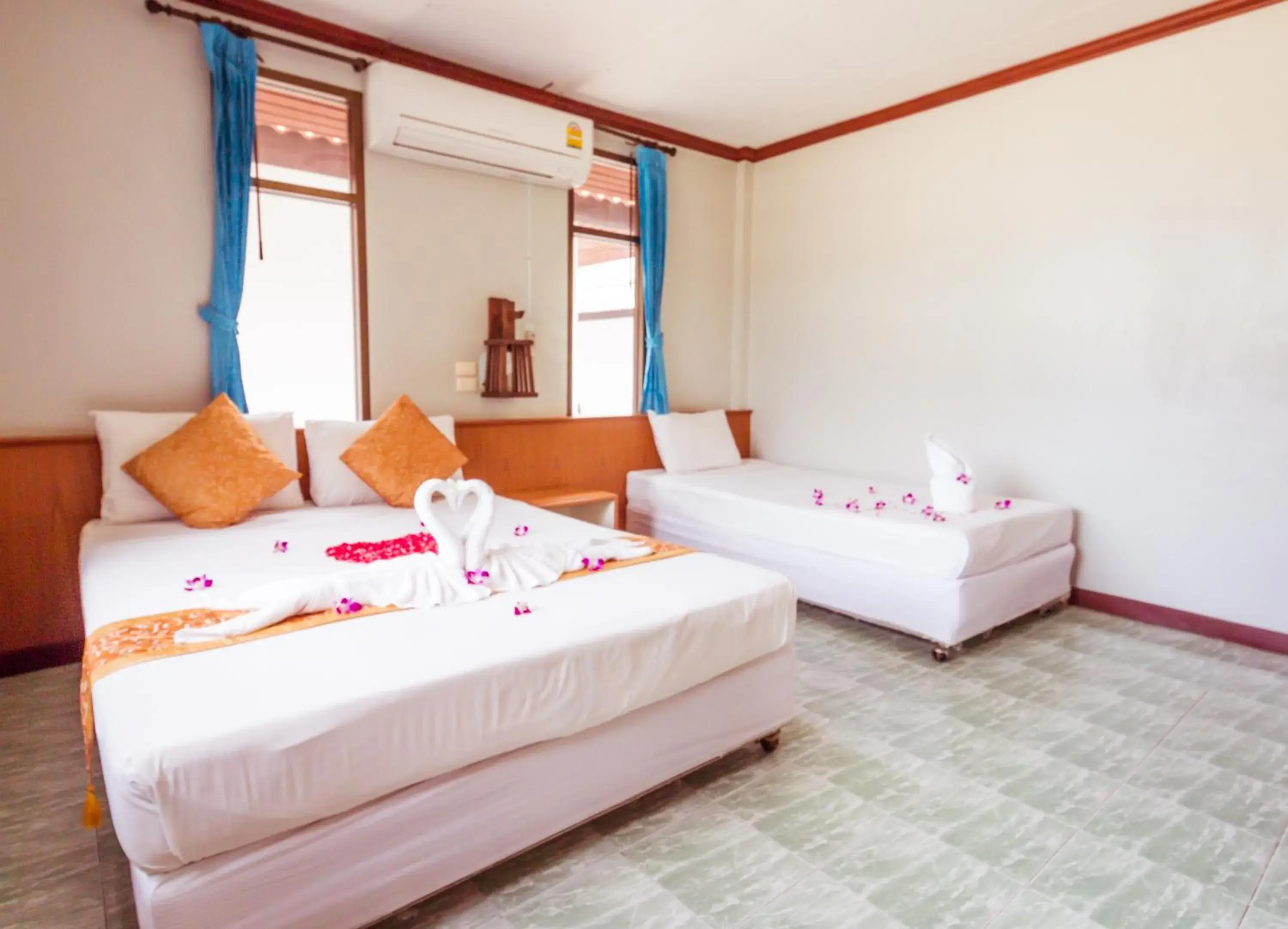 Deluxe Room (3 Adults) with Living Room in Shangrilah Bungalow Deluxe Room (3 Adults) with Living Room in Shangrilah Bungalow