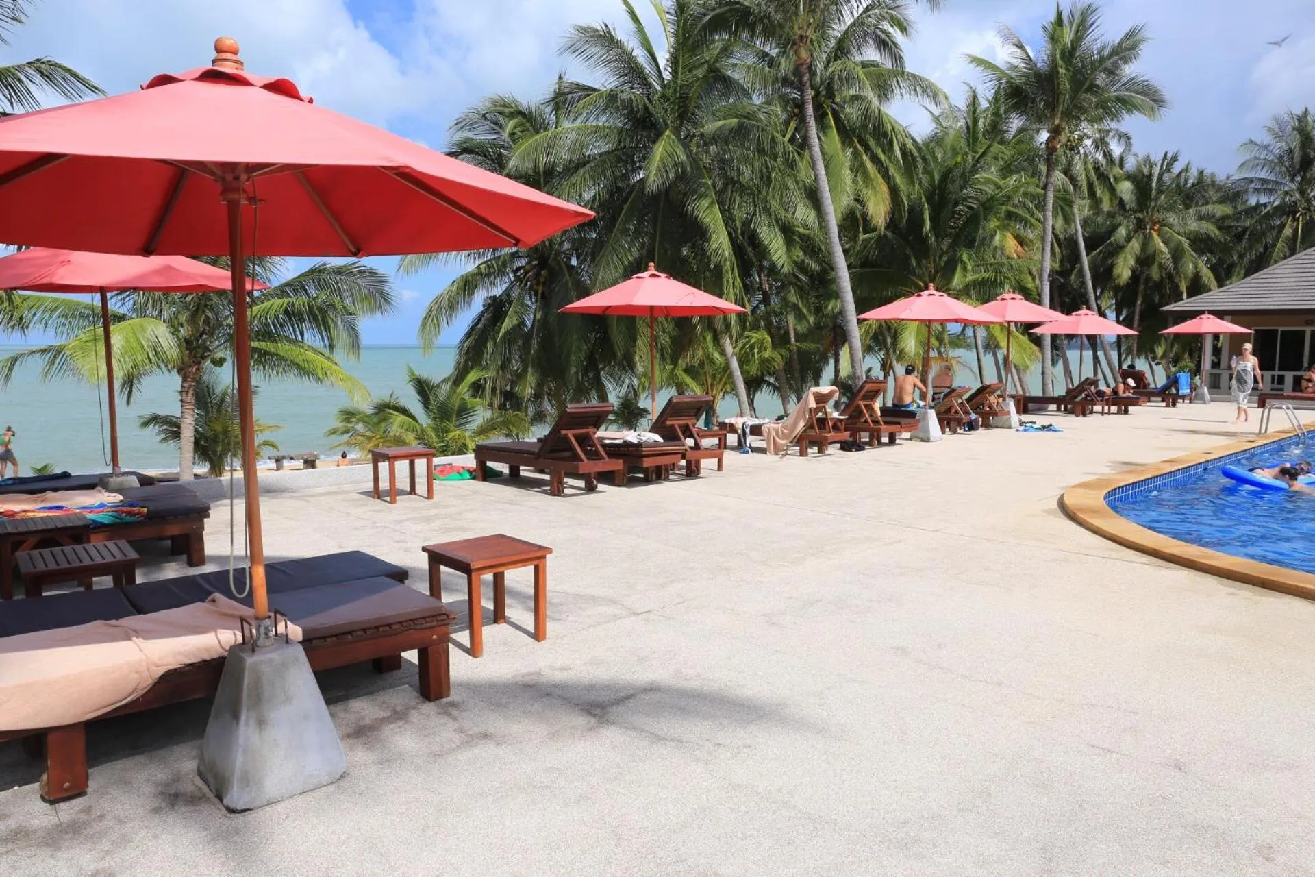 People in Shangrilah Bungalow