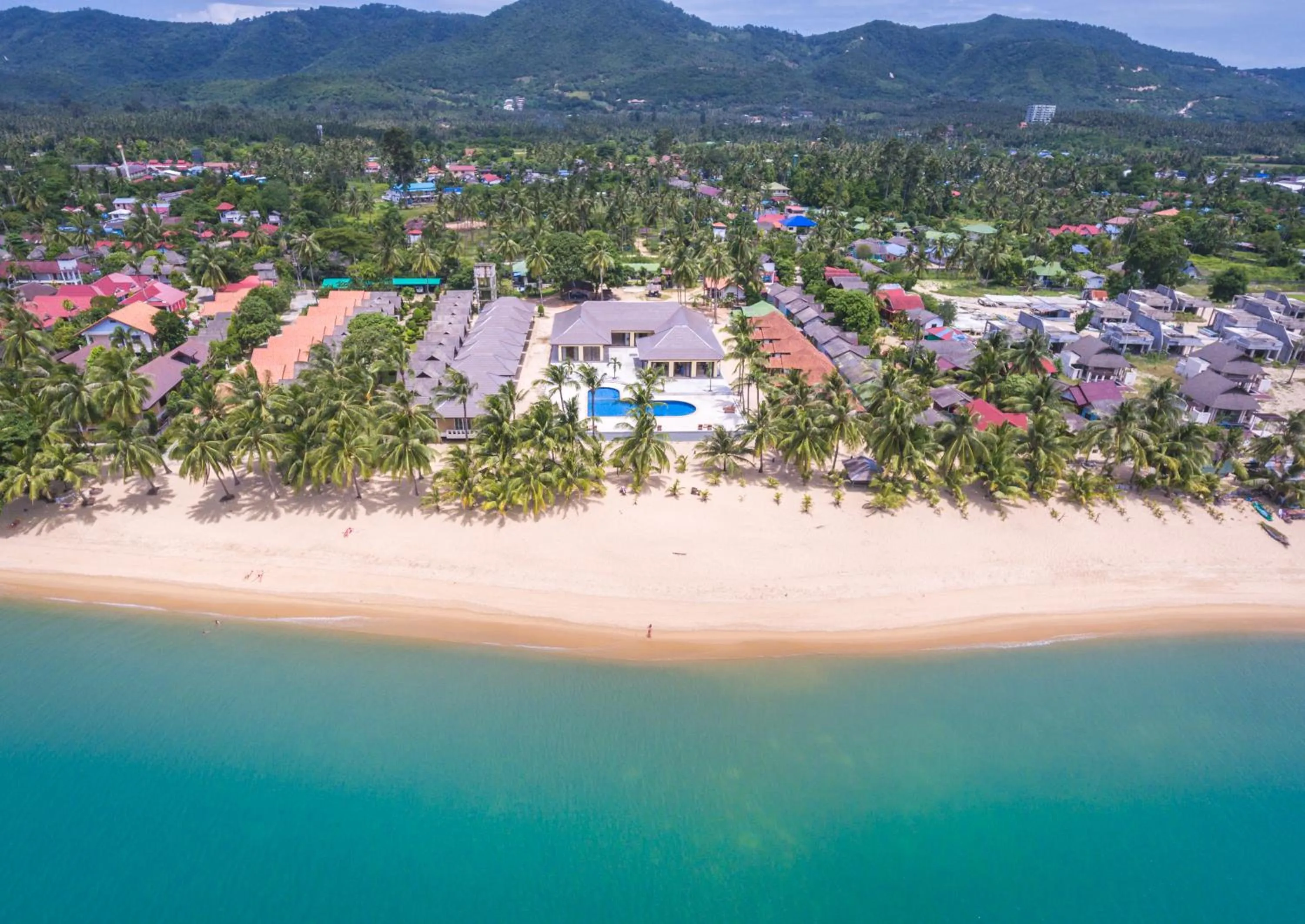 Bird's eye view in Shangrilah Bungalow