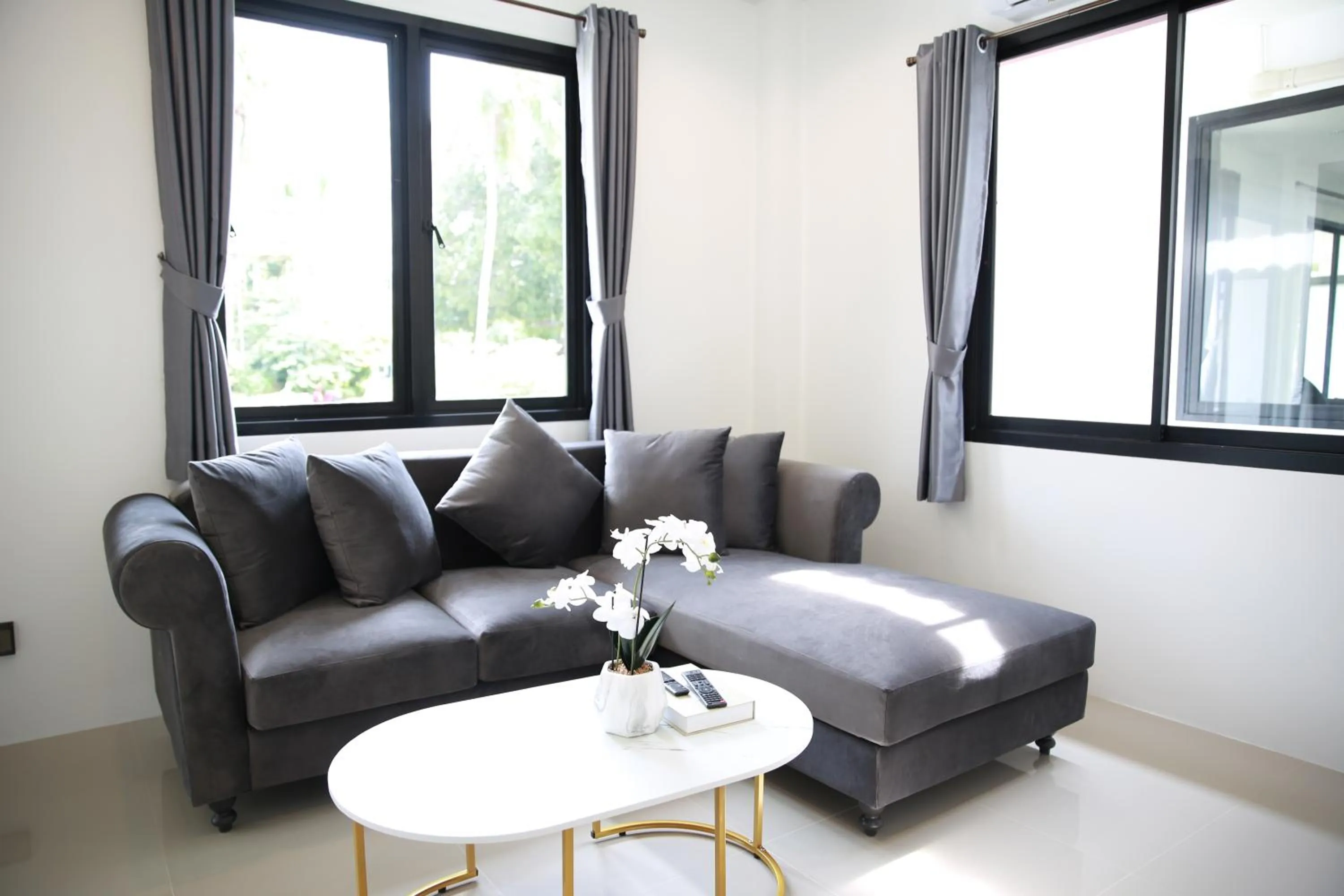 Living room in Shangrilah Bungalow