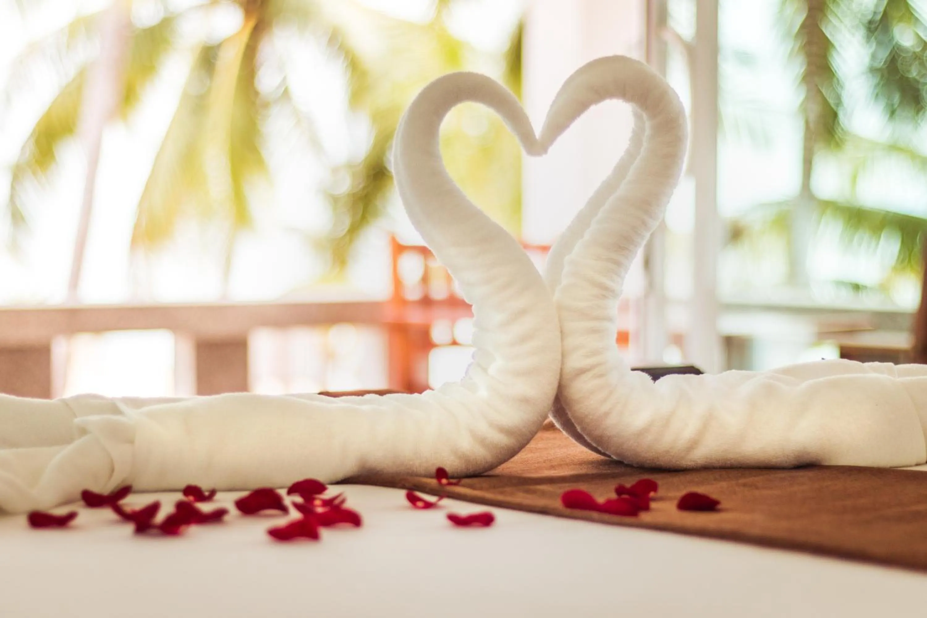 Bed in Shangrilah Bungalow