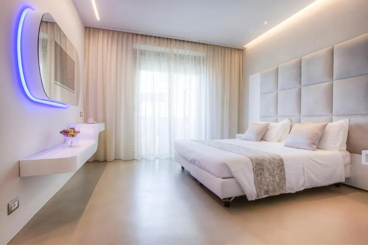 Bed in Hotel Nettuno